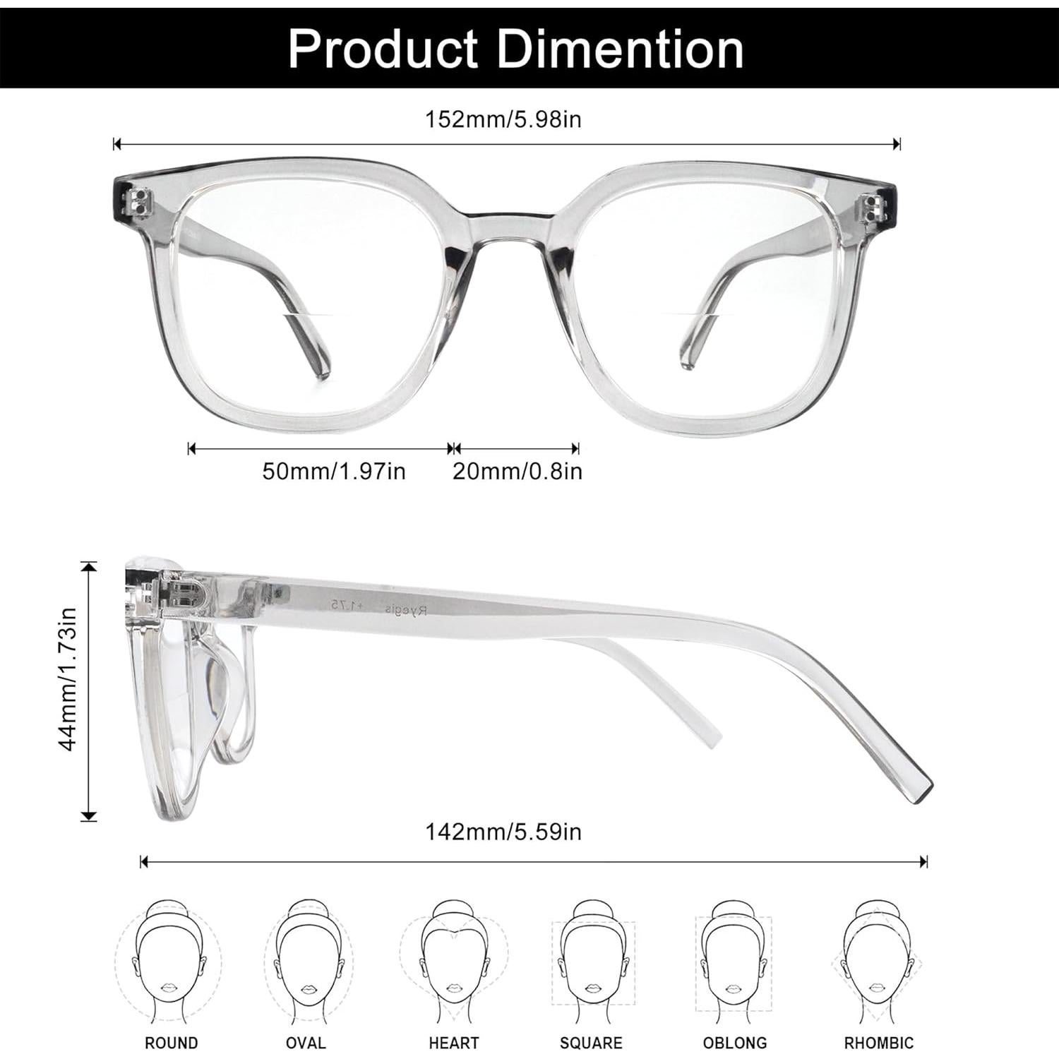 Paquete de 3 Gafas Bifocales Wenzhou 1.75 con Filtro UV