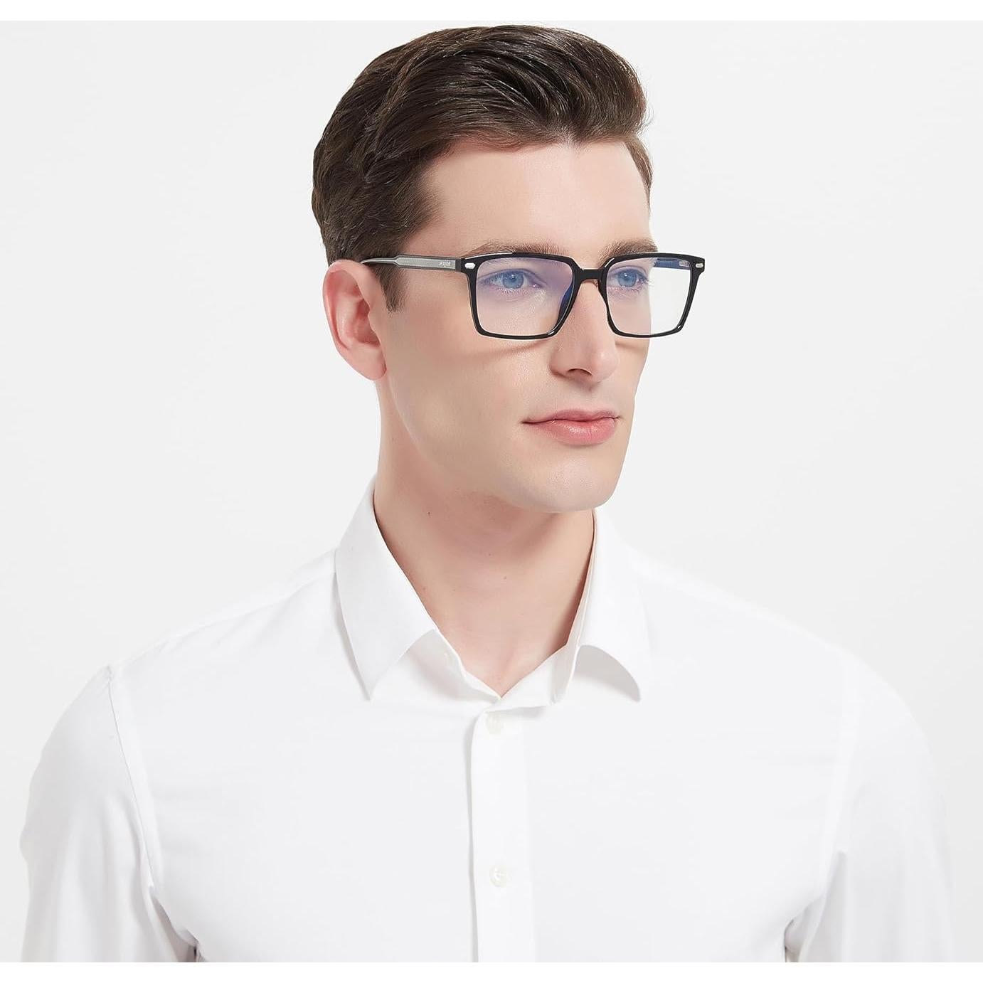Gafas bloqueadoras de luz azul JFXQDR UV400 para hombres
