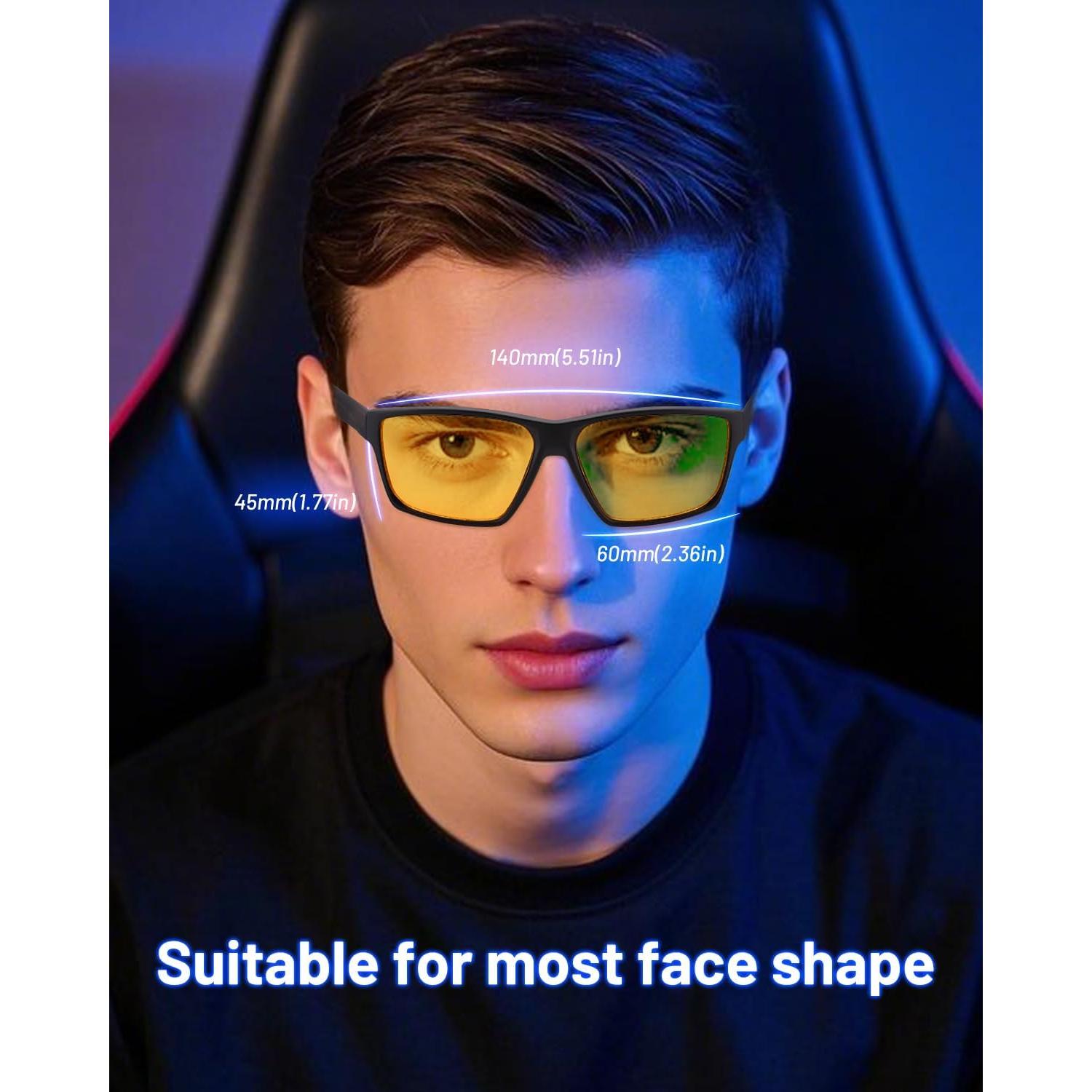 Gafas VUEECLAT para Luz Azul - Protección 98% - Ultra-Ligeras