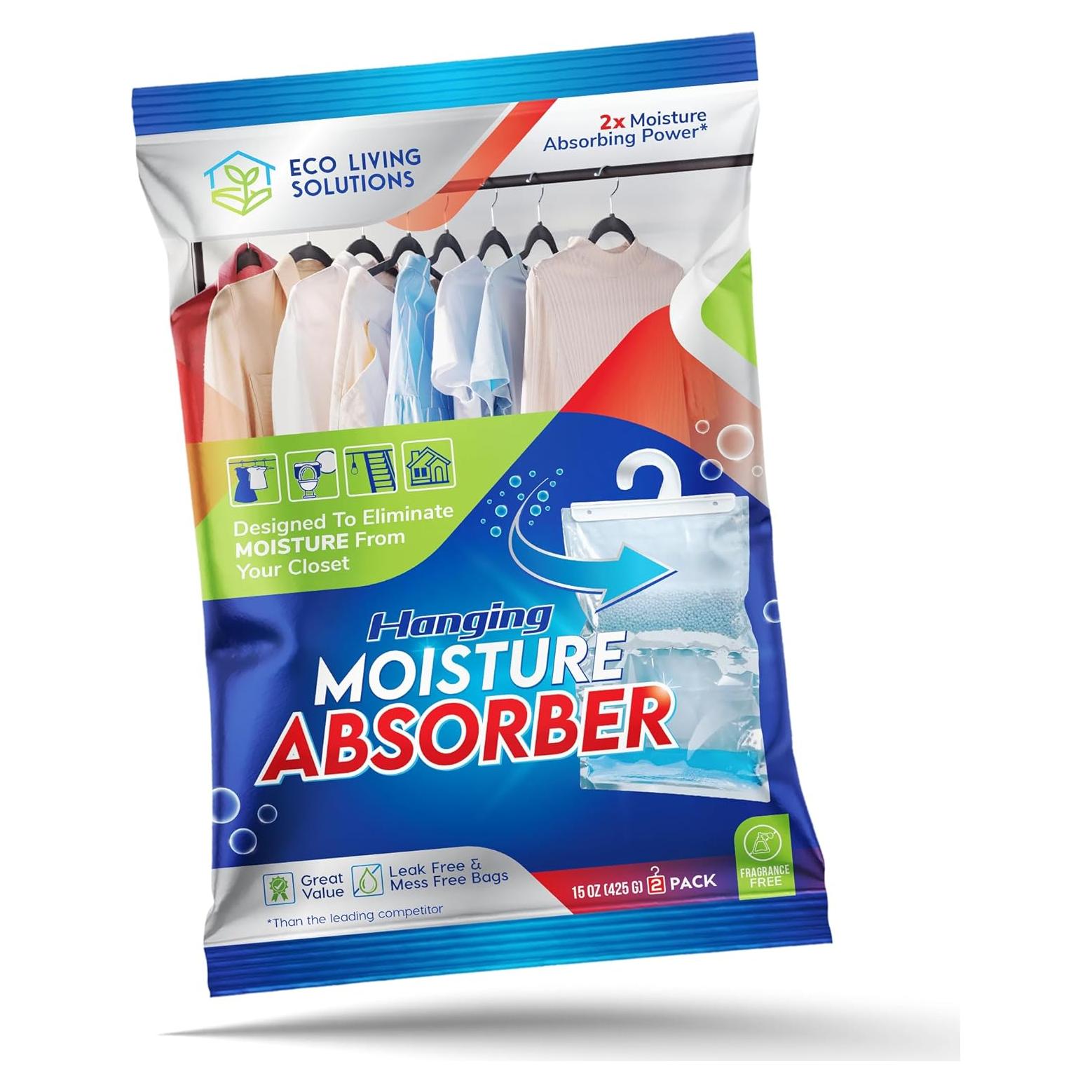 Paquete de 16 Bolsas Absorbentes de Humedad ECO LIVING