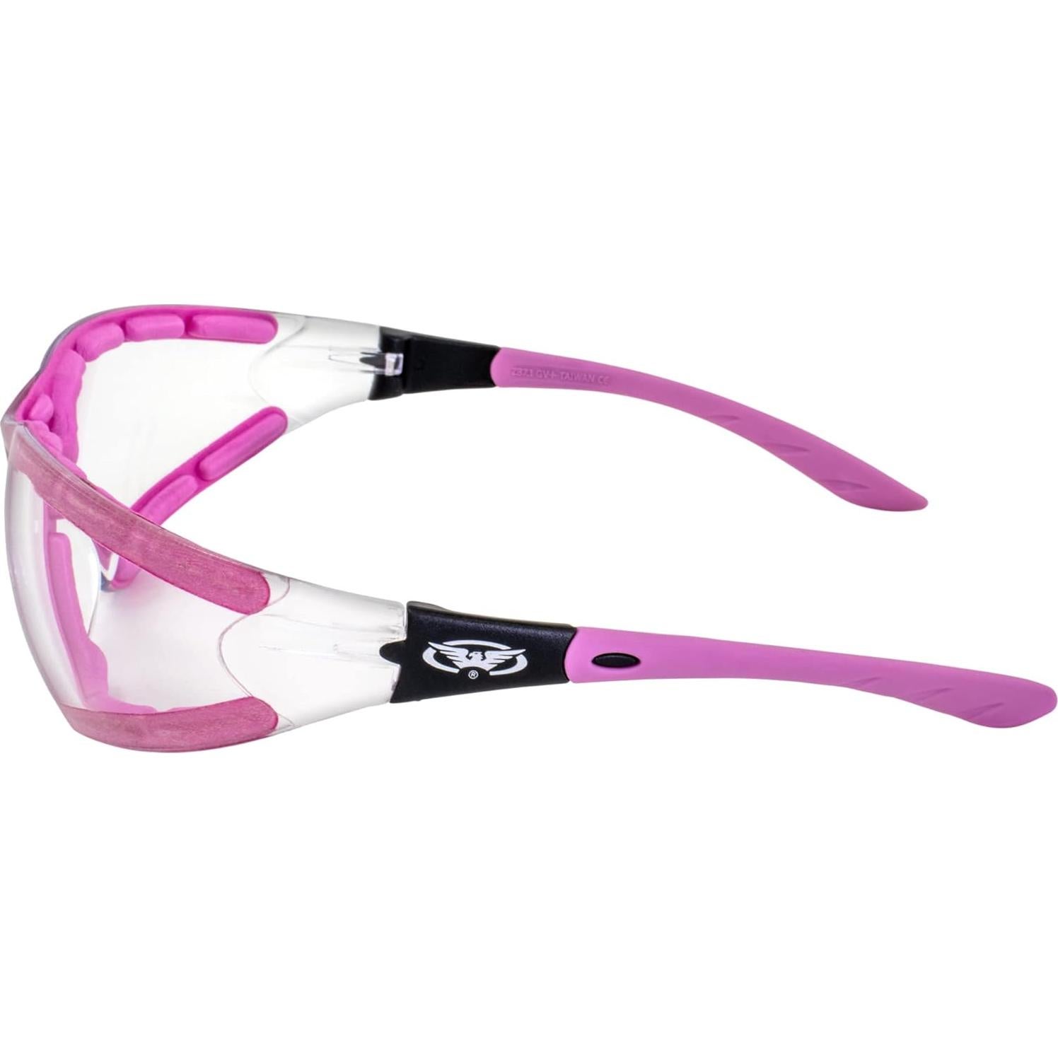 Gafas de Seguridad Acolchadas Global Vision Ruthless Mujeres - 2 Pares