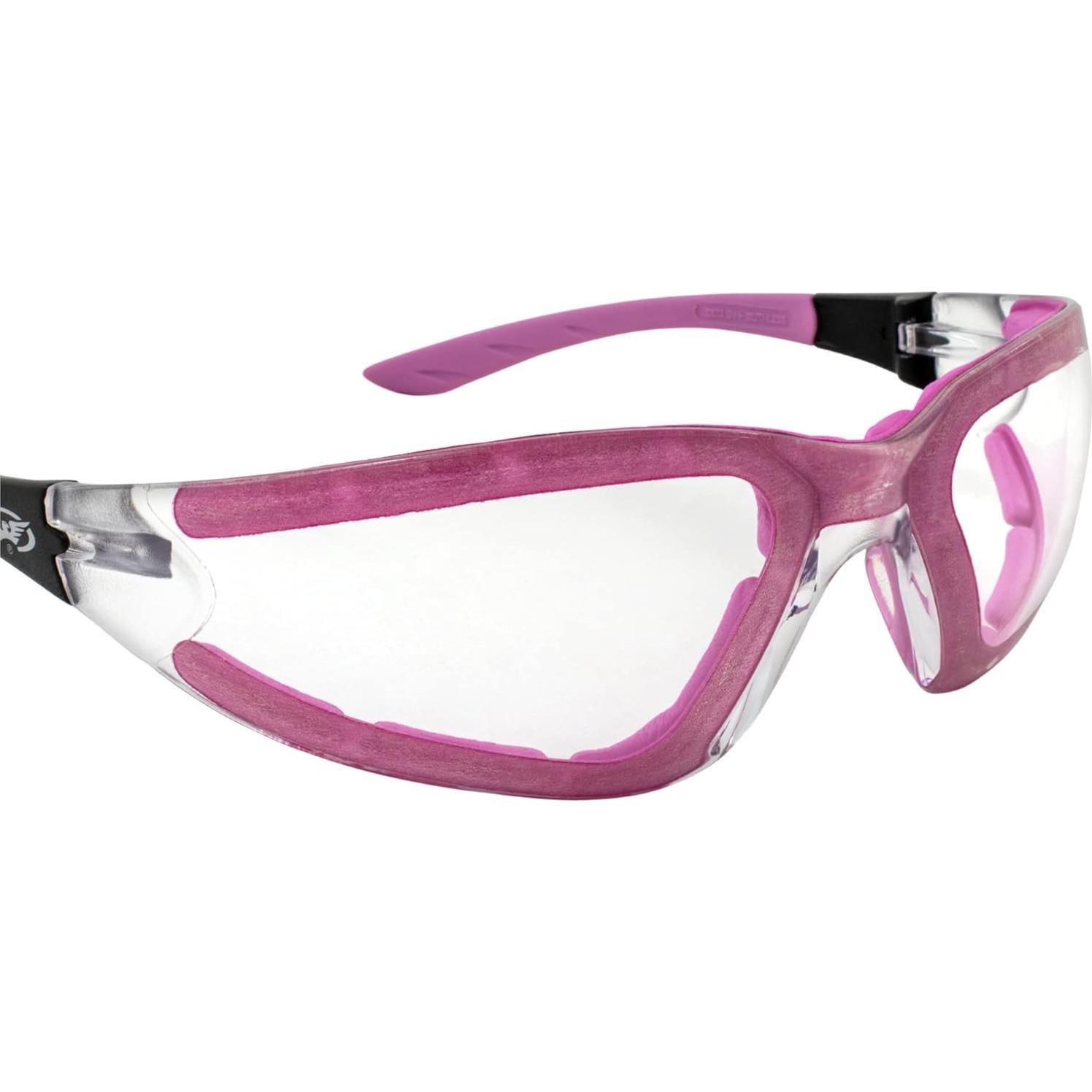 Gafas de Seguridad Acolchadas Global Vision Ruthless Mujeres - 2 Pares