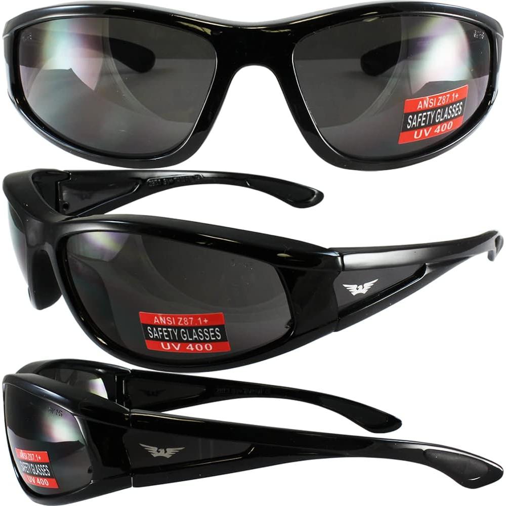 Gafas de Seguridad Global Vision Integrity 2 - 3 Pares con Lentes UV