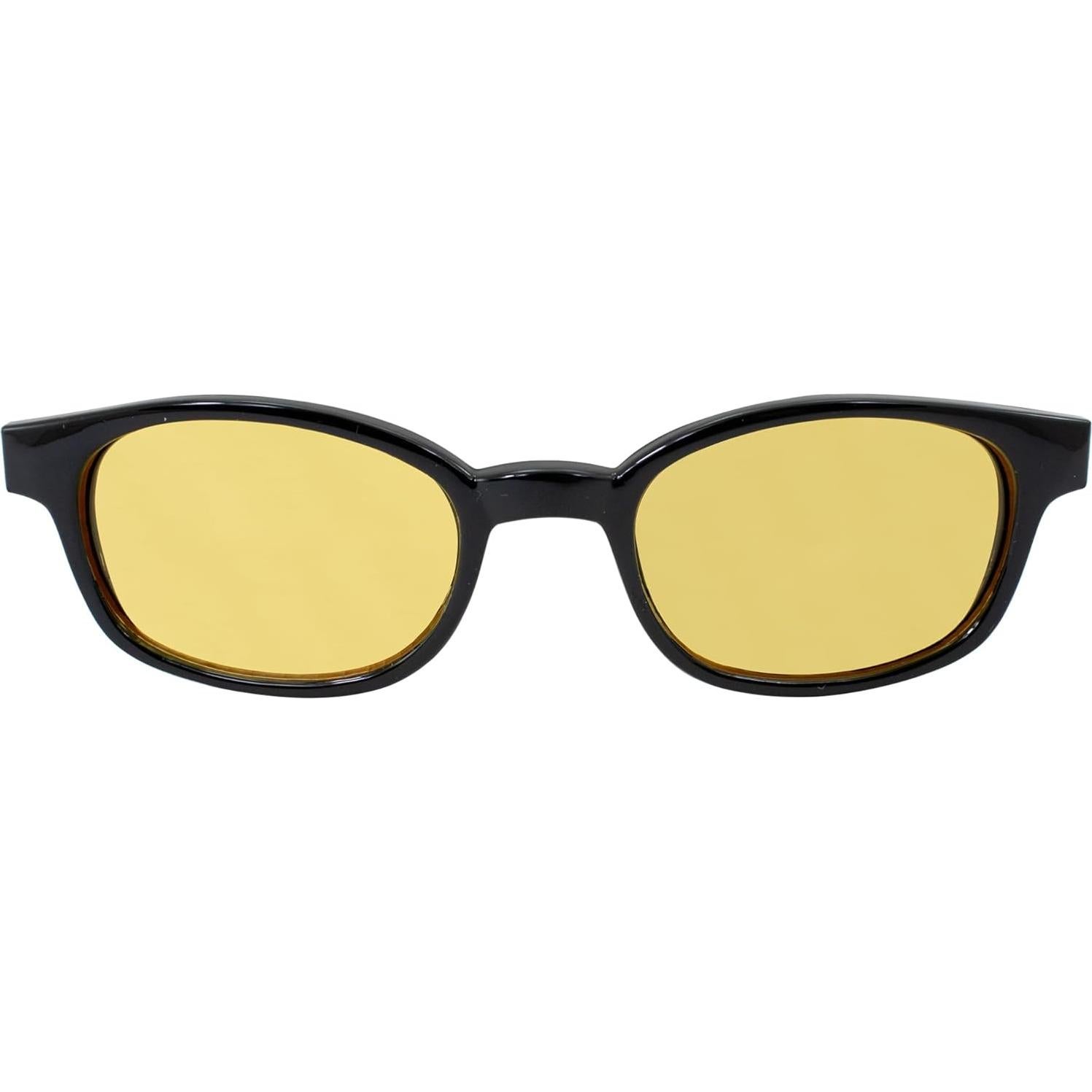 Gafas de Sol Biker Pacific Coast KD's Marco Negro Lentes Amarillos