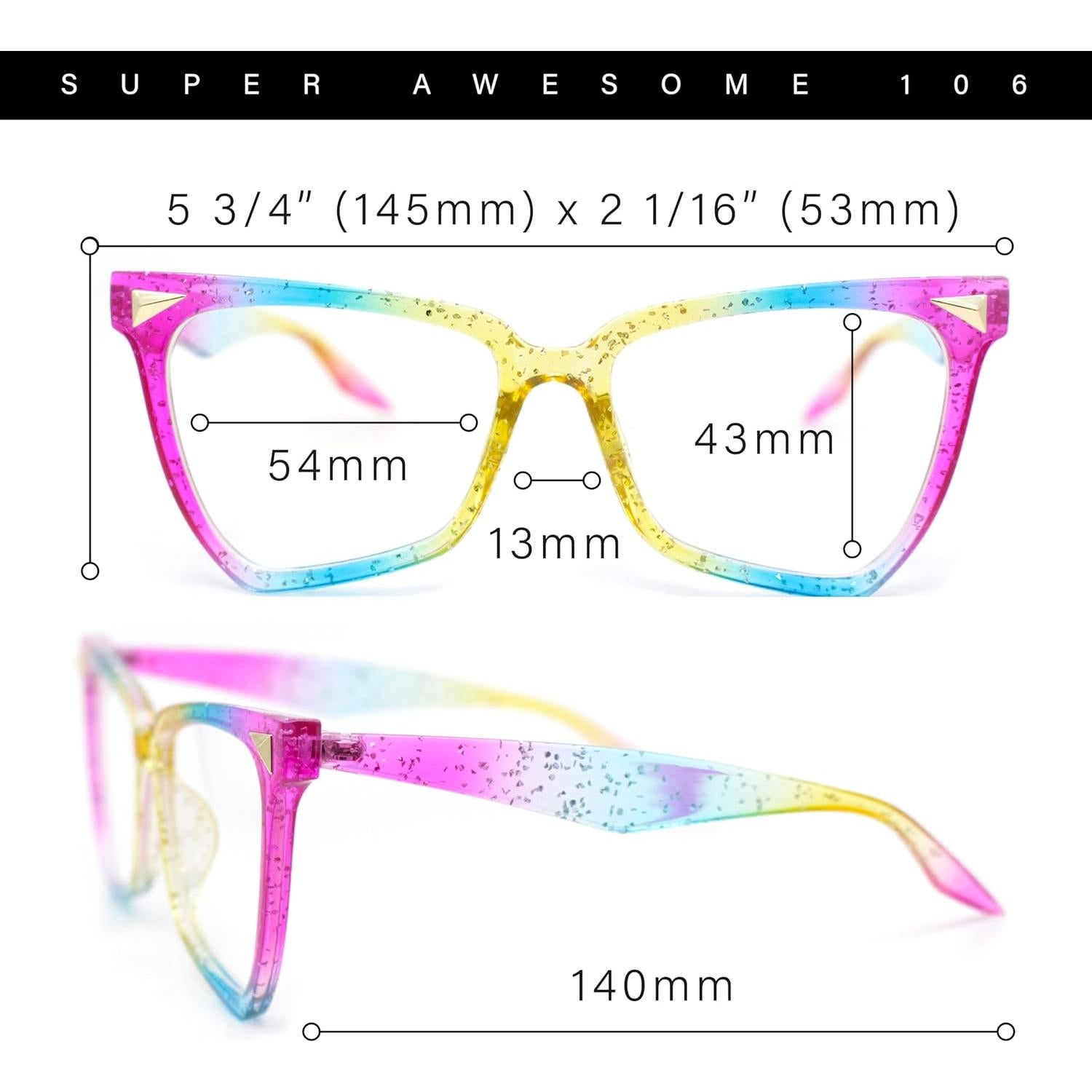 Gafas de computadora mujer UV400 filtro luz azul - irb1002