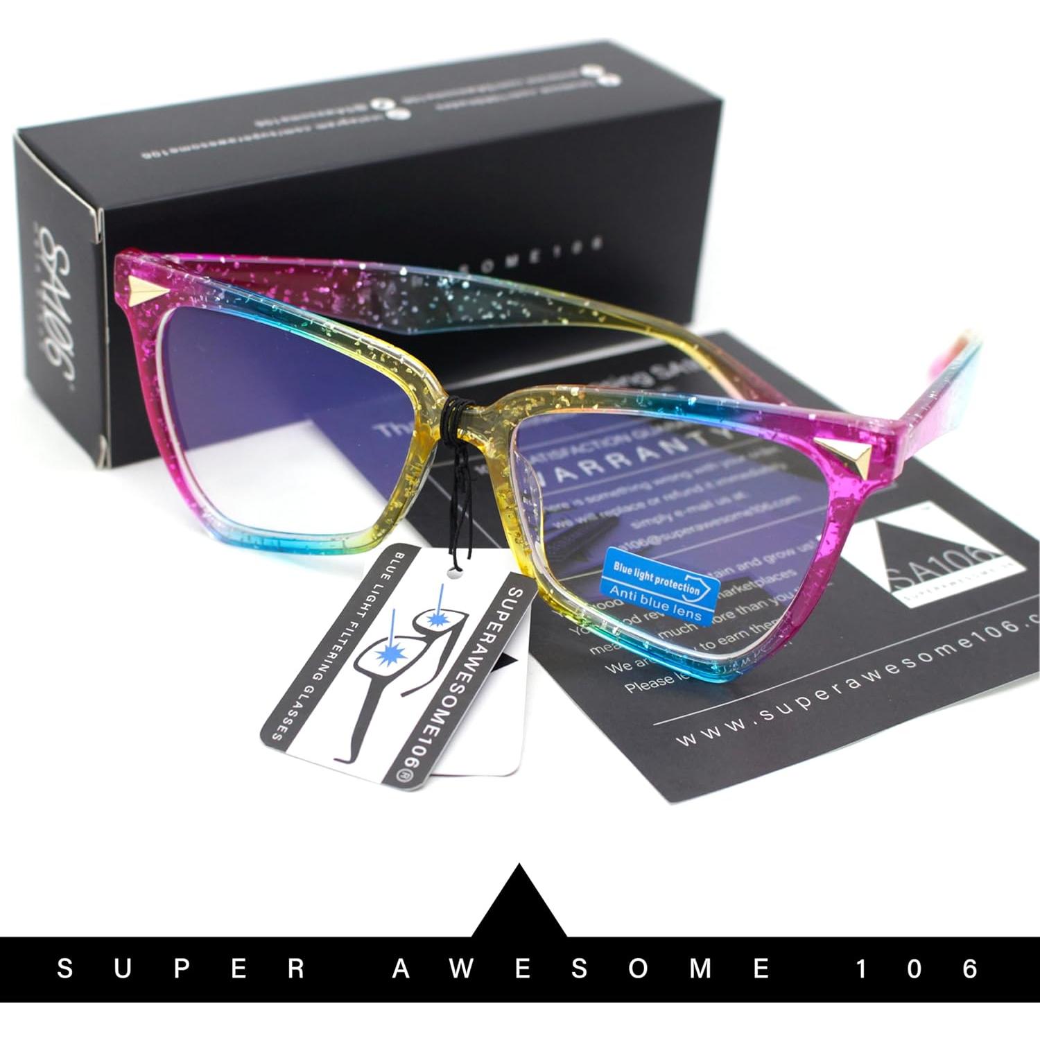 Gafas de computadora mujer UV400 filtro luz azul - irb1002