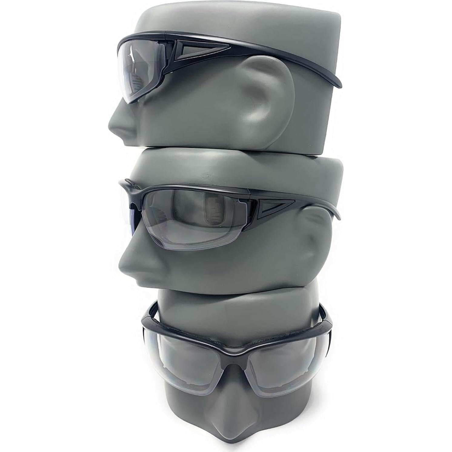 Gafas de Sol Padded Daytona UV400 para Motocicleta - Set 3 Lentes