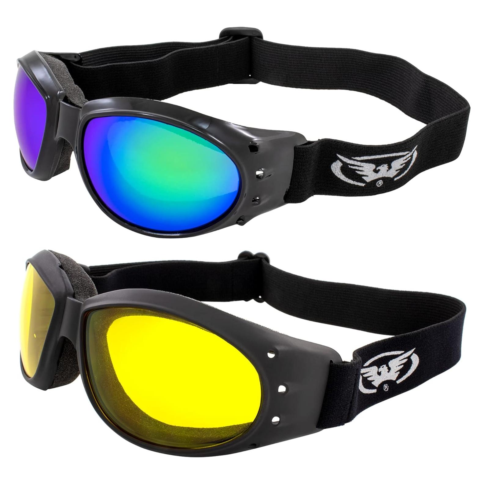 Gafas de Motocicleta Global Vision Eliminator Acolchadas