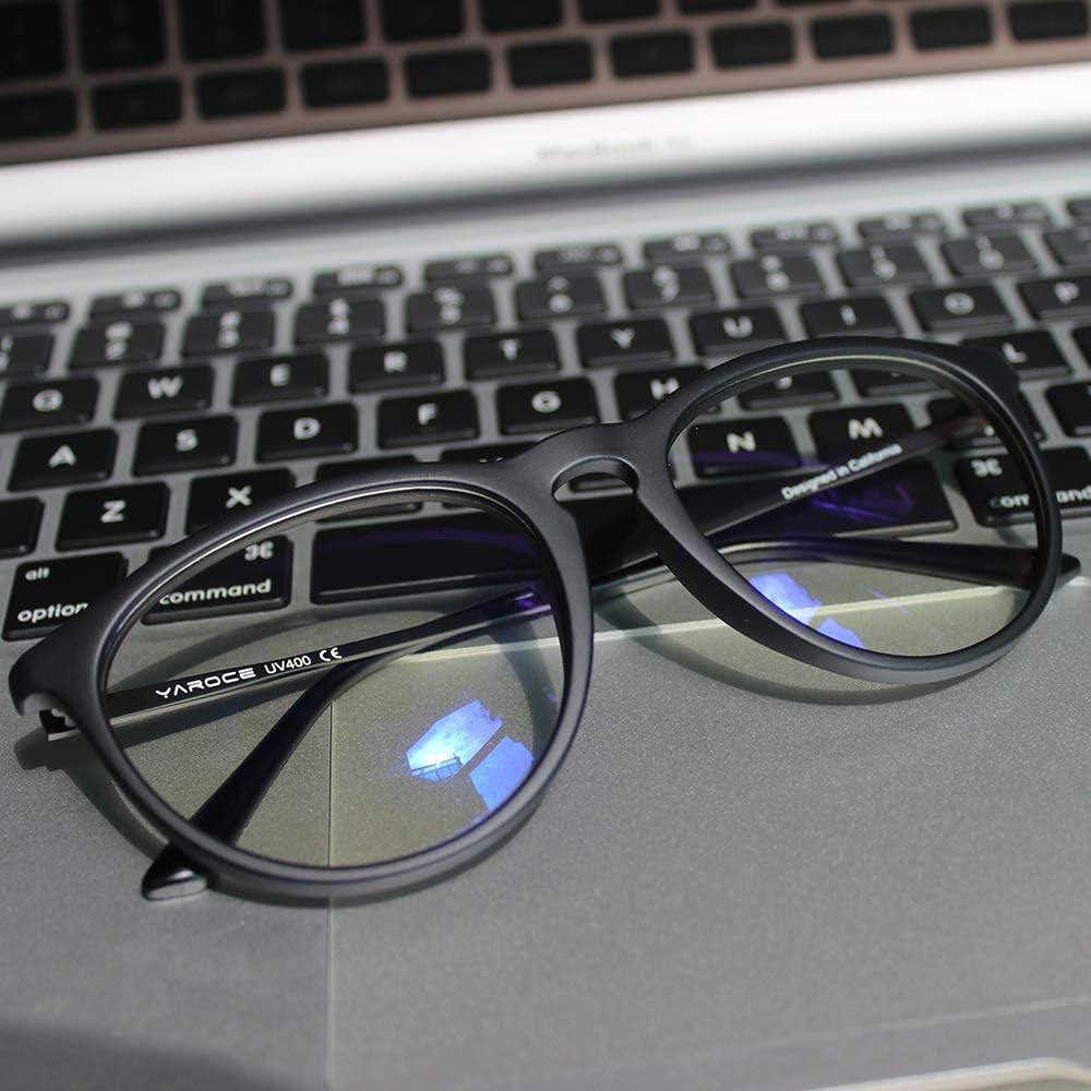 Gafas de Luz Azul YAROCE para Mujeres y Hombres - Anti Reflejo