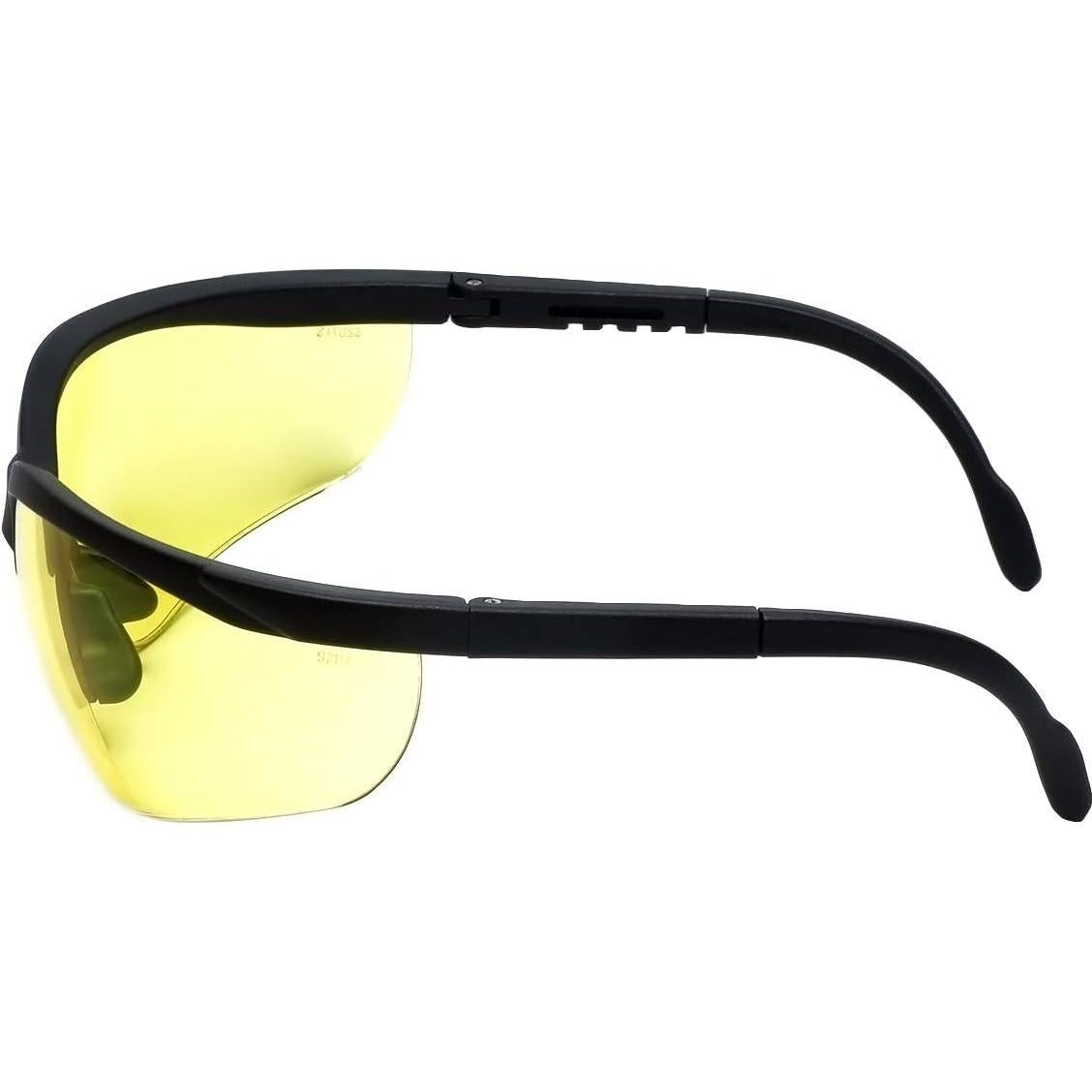 Gafas de Seguridad Ajustables LEDwholesalers 7821 UV Amarillas