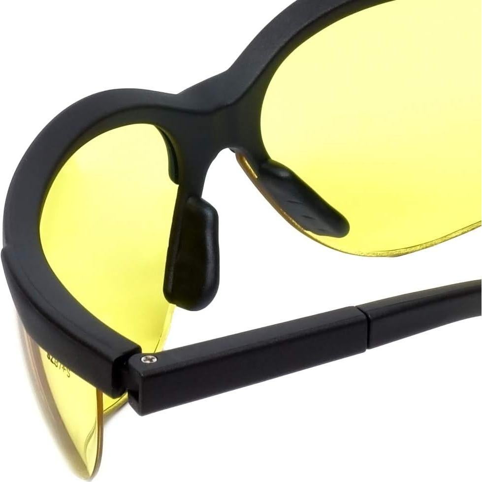 Gafas de Seguridad Ajustables LEDwholesalers 7821 UV Amarillas