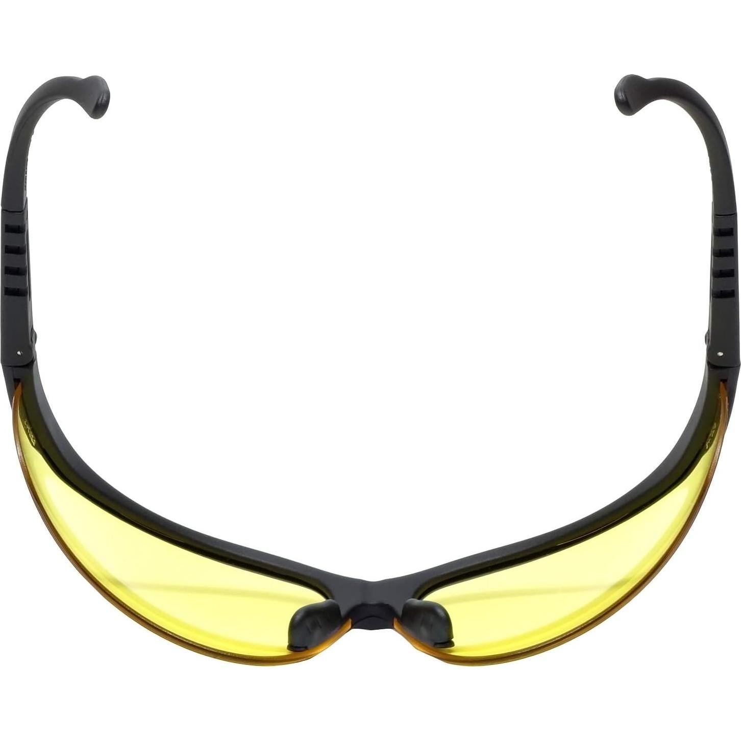 Gafas de Seguridad Ajustables LEDwholesalers 7821 UV Amarillas