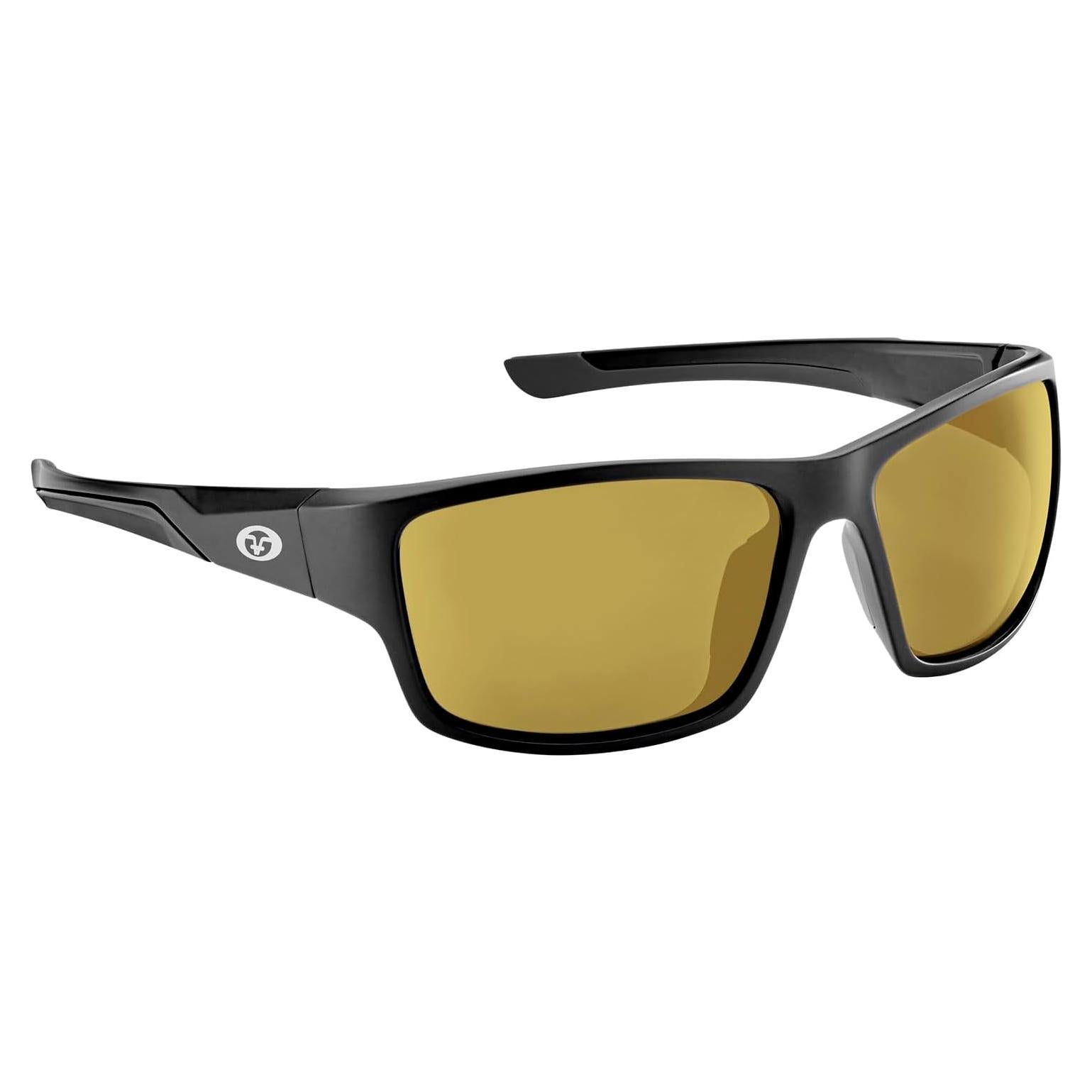 Gafas de sol polarizadas Flying Fisherman 7712BY negro/yellow