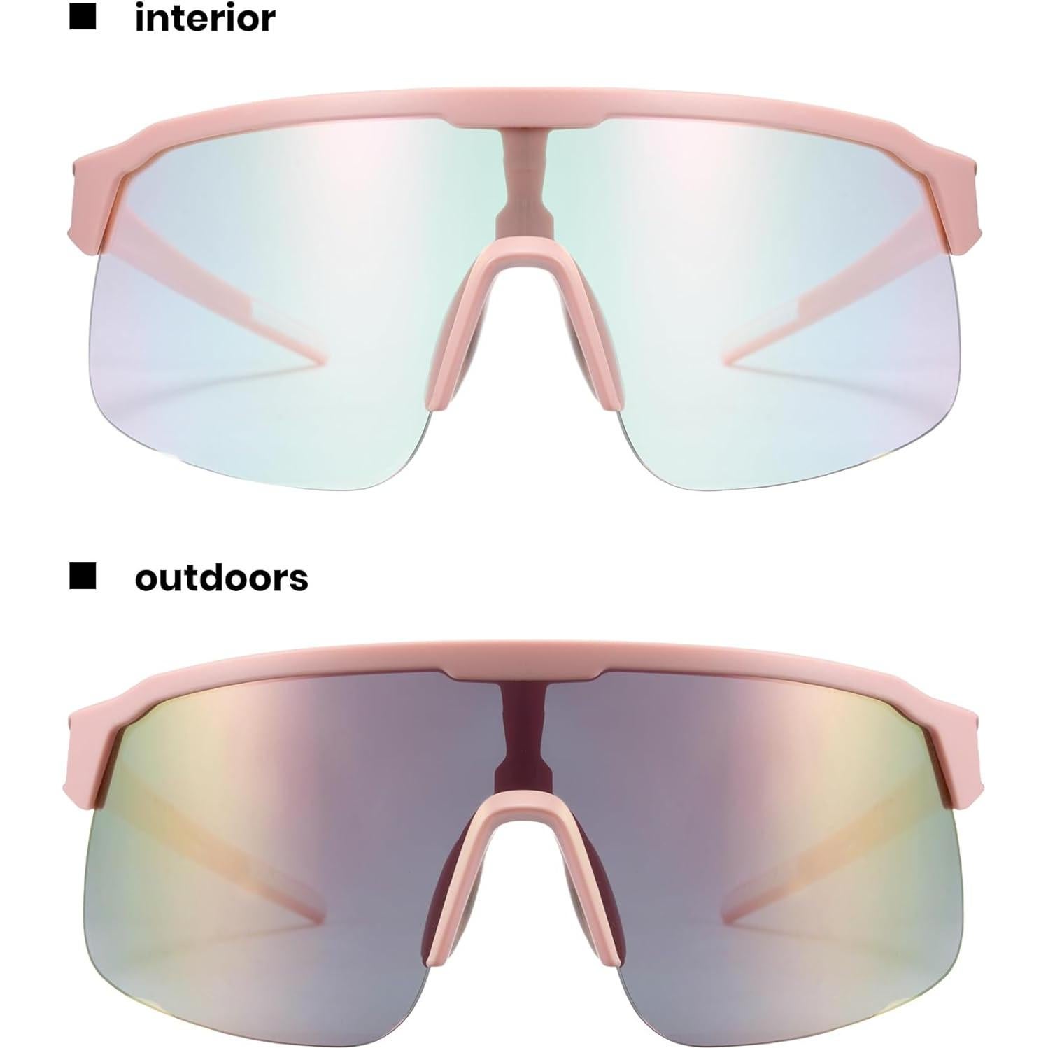 Gafas de Ciclismo Cyxus Fotoquímicas UV400 Lentes Irrompibles