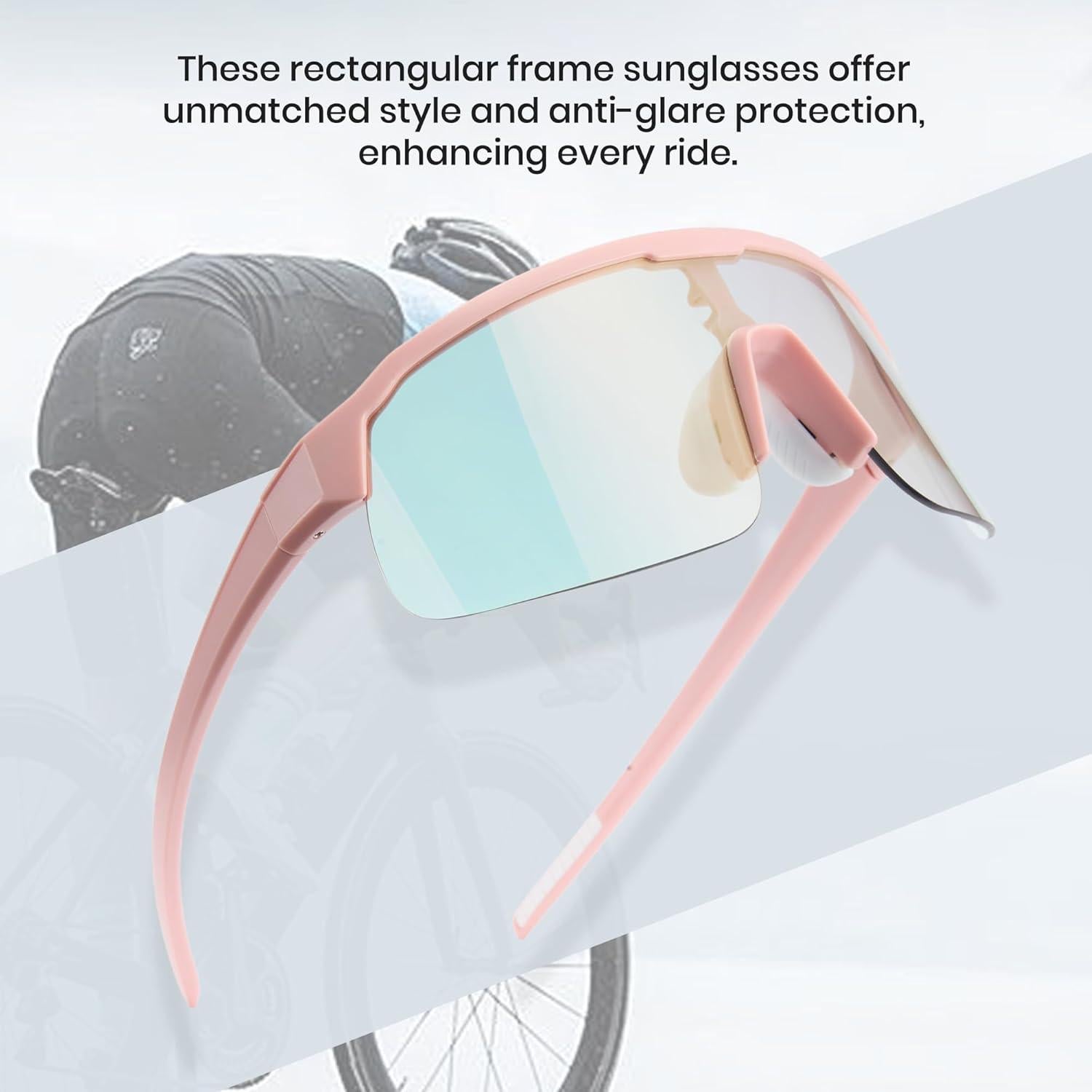 Gafas de Ciclismo Cyxus Fotoquímicas UV400 Lentes Irrompibles