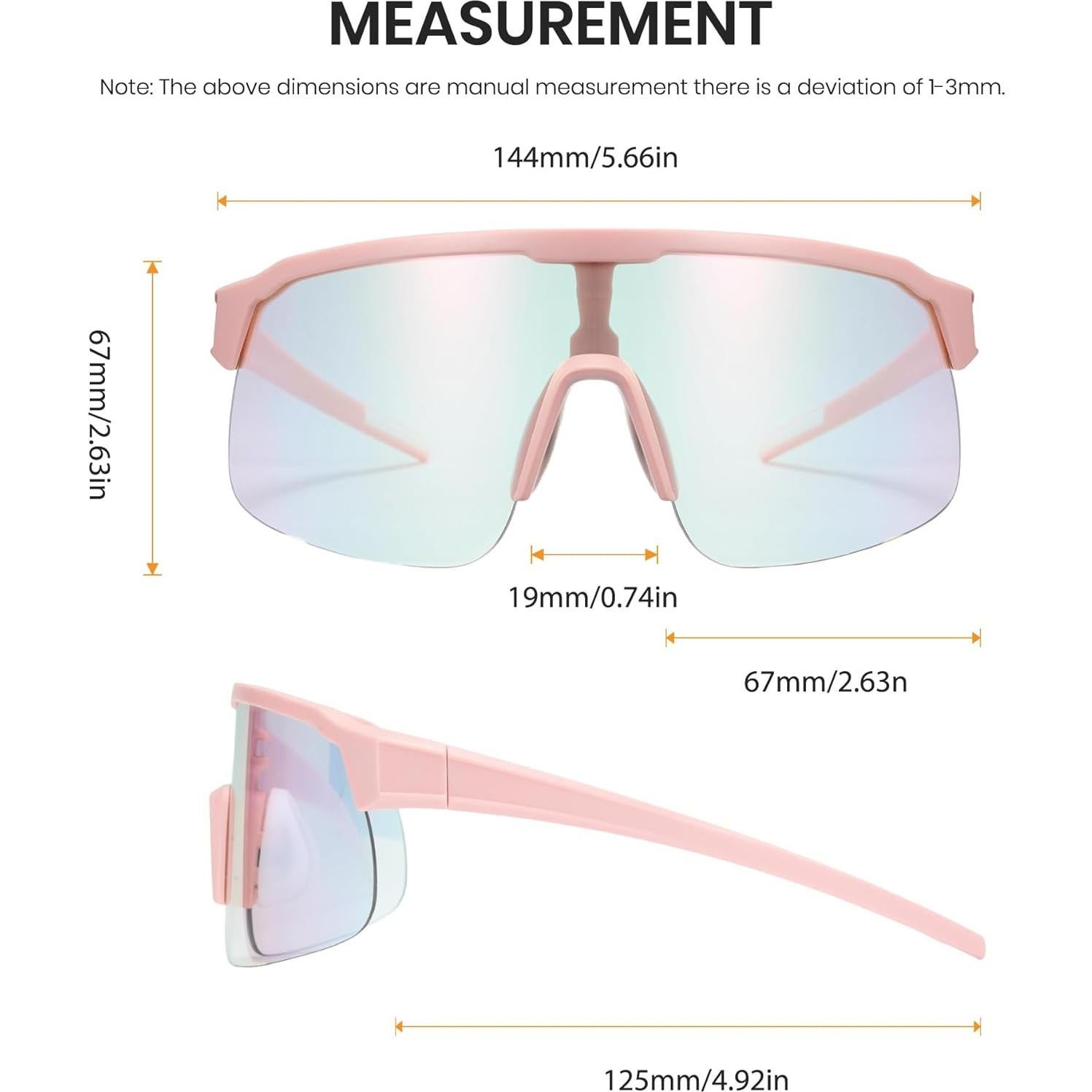 Gafas de Ciclismo Cyxus Fotoquímicas UV400 Lentes Irrompibles