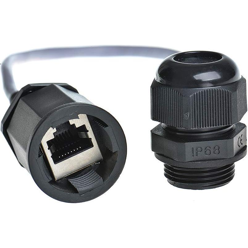 5 Conectores RJ45 Impermeables Cat5 IP67 Anmbest M20