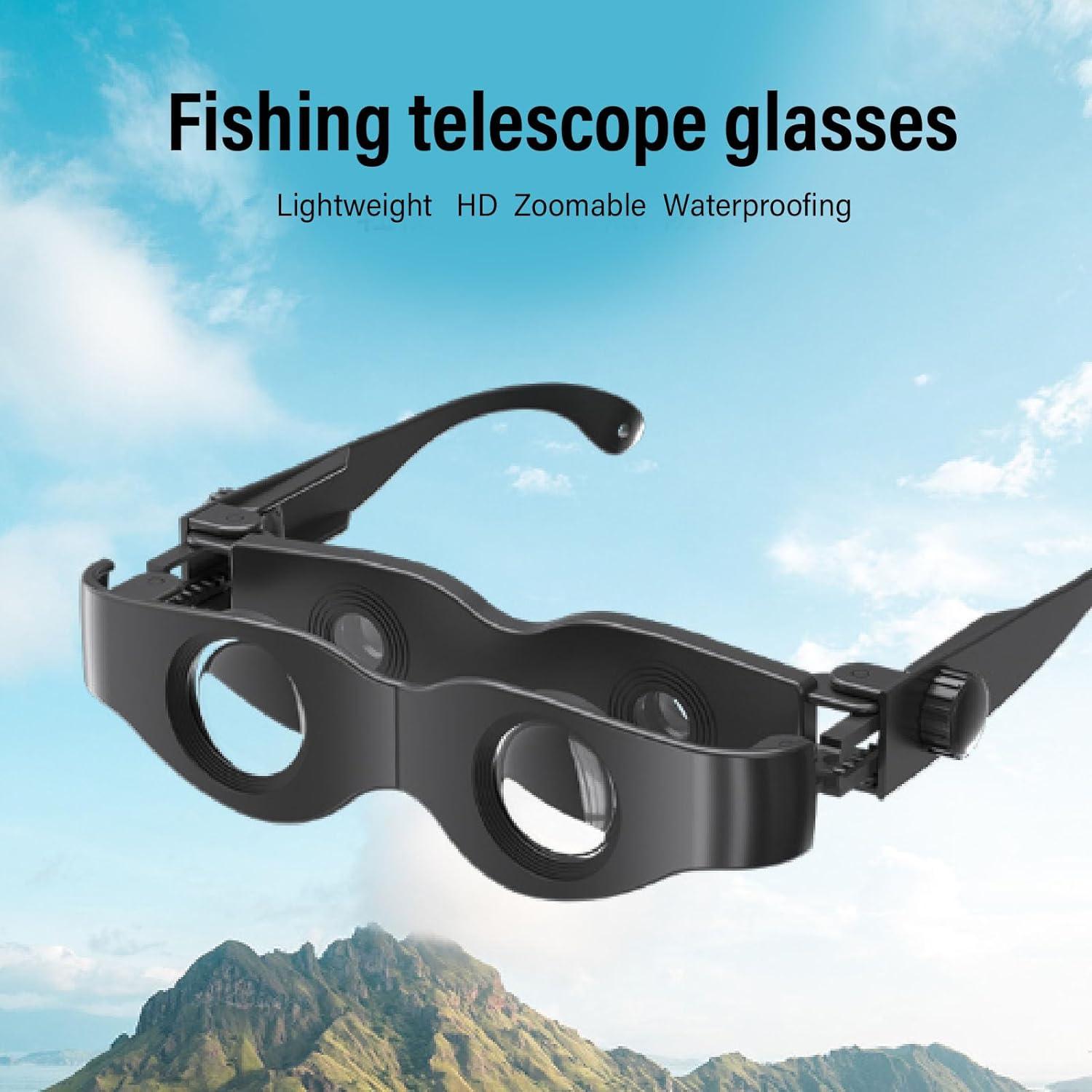 Gafas Binoculares para Pesca Dpofirs 3X Amarillo Polarizado