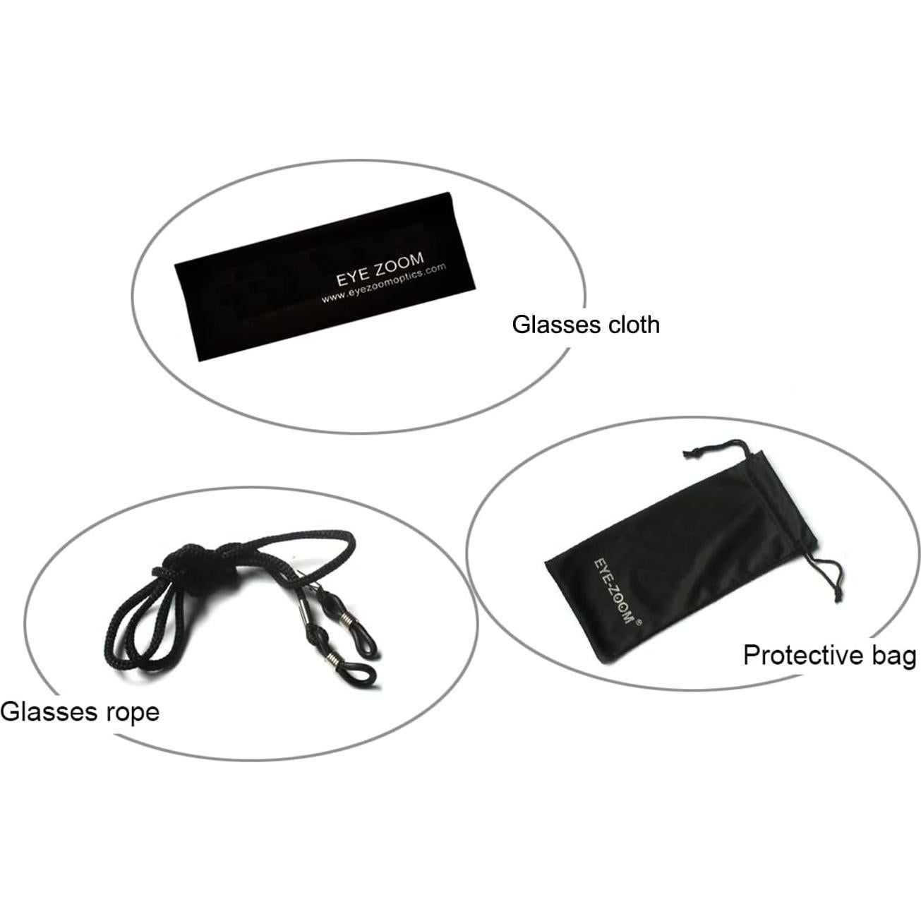 Set de 3 Gafas de Lectura Retro EYE ZOOM 1.5D Unisex