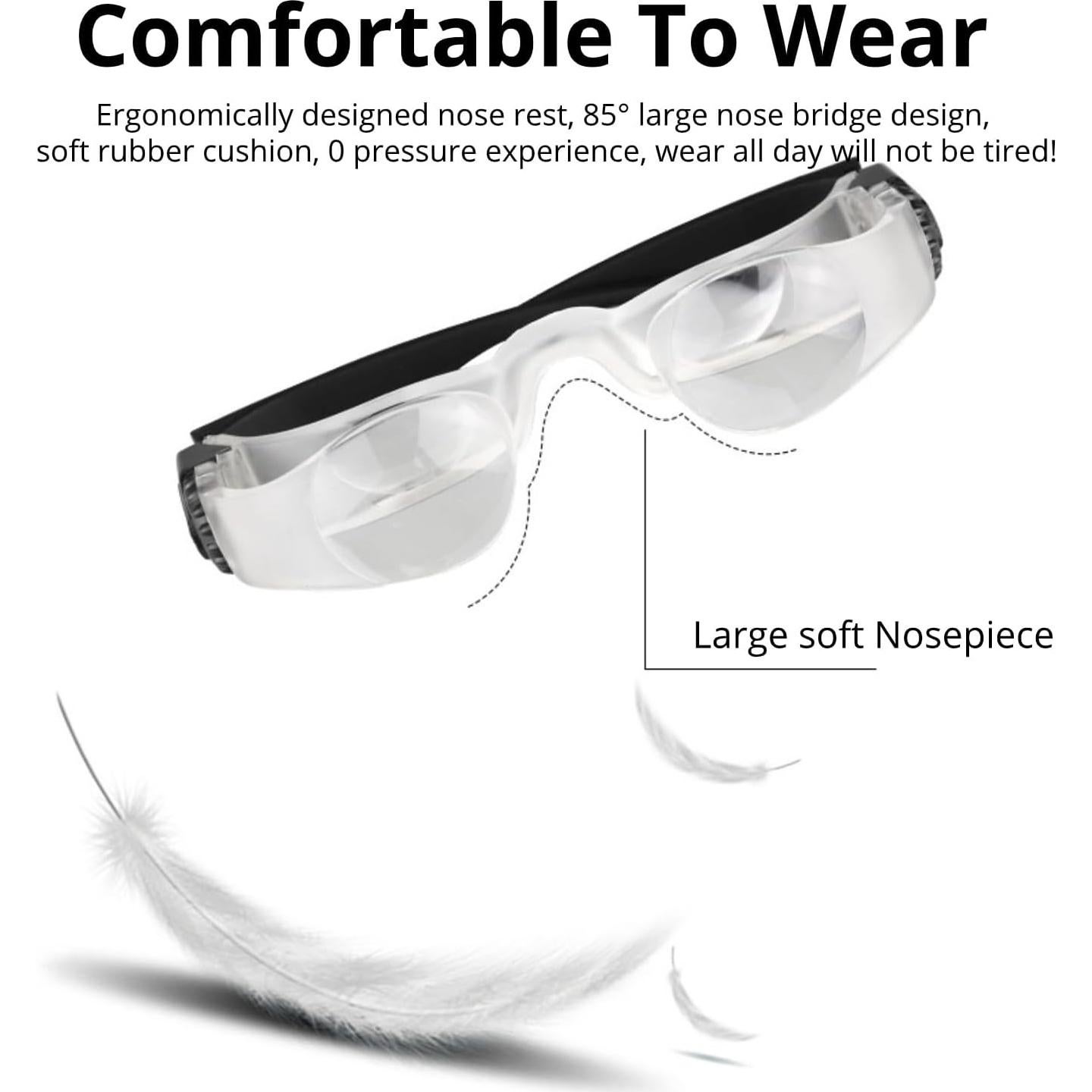 Gafas Binoculares 4X Yoidesu con Lentes Polarizados y Almohadilla