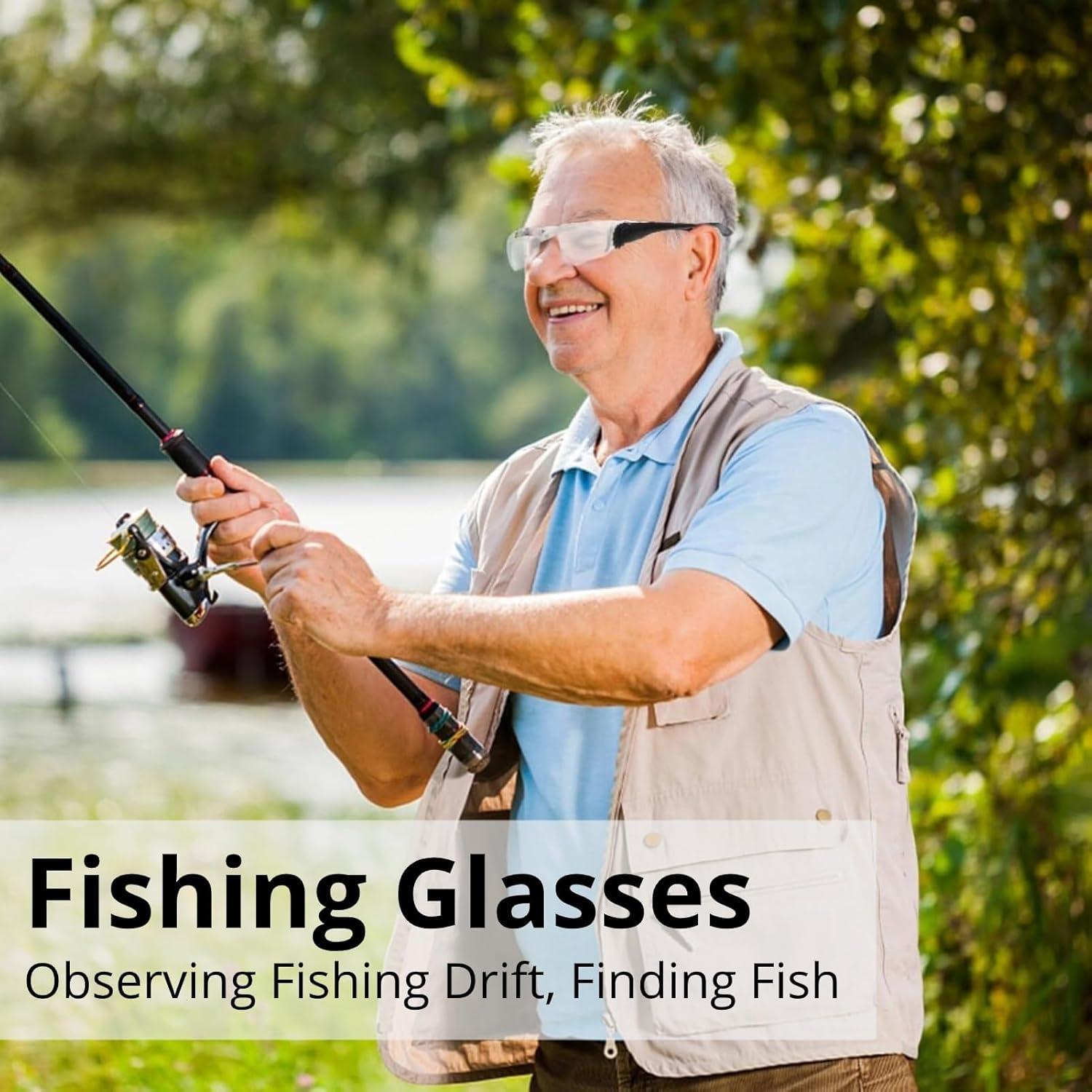 Gafas Binoculares 4X Yoidesu con Lentes Polarizados y Almohadilla