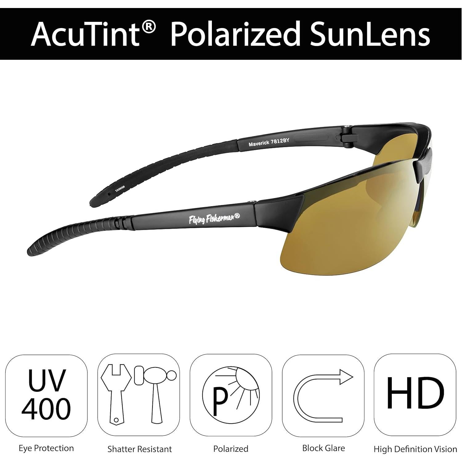 Gafas de sol polarizadas Flying Fisherman Maverick UV 100%