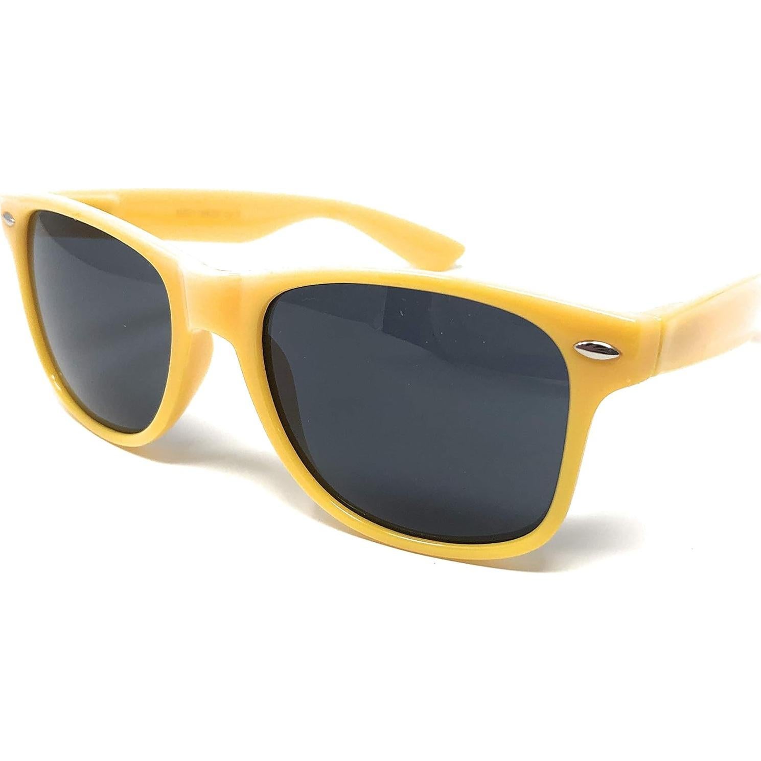 Gafas de sol rectangulares Retro Optix UV400 unisex