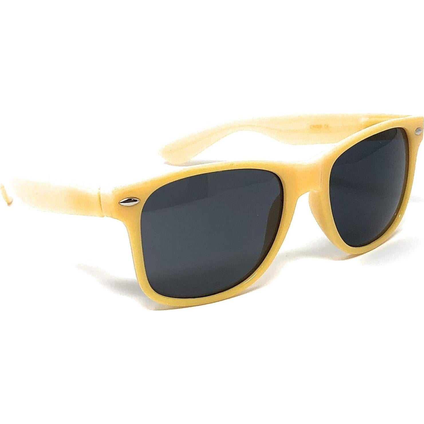 Gafas de sol rectangulares Retro Optix UV400 unisex