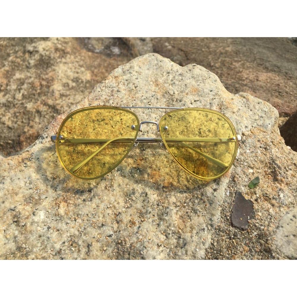 Gafas de sol aviador Freckles Mark unisex retro 62mm UV400