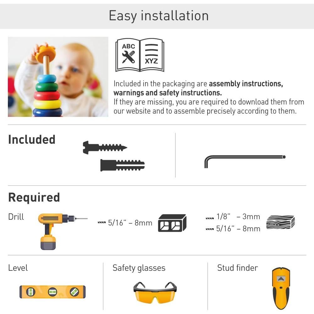 Soporte de Tablet Barkan T54 7-12" Pared 360° Movimiento Completo