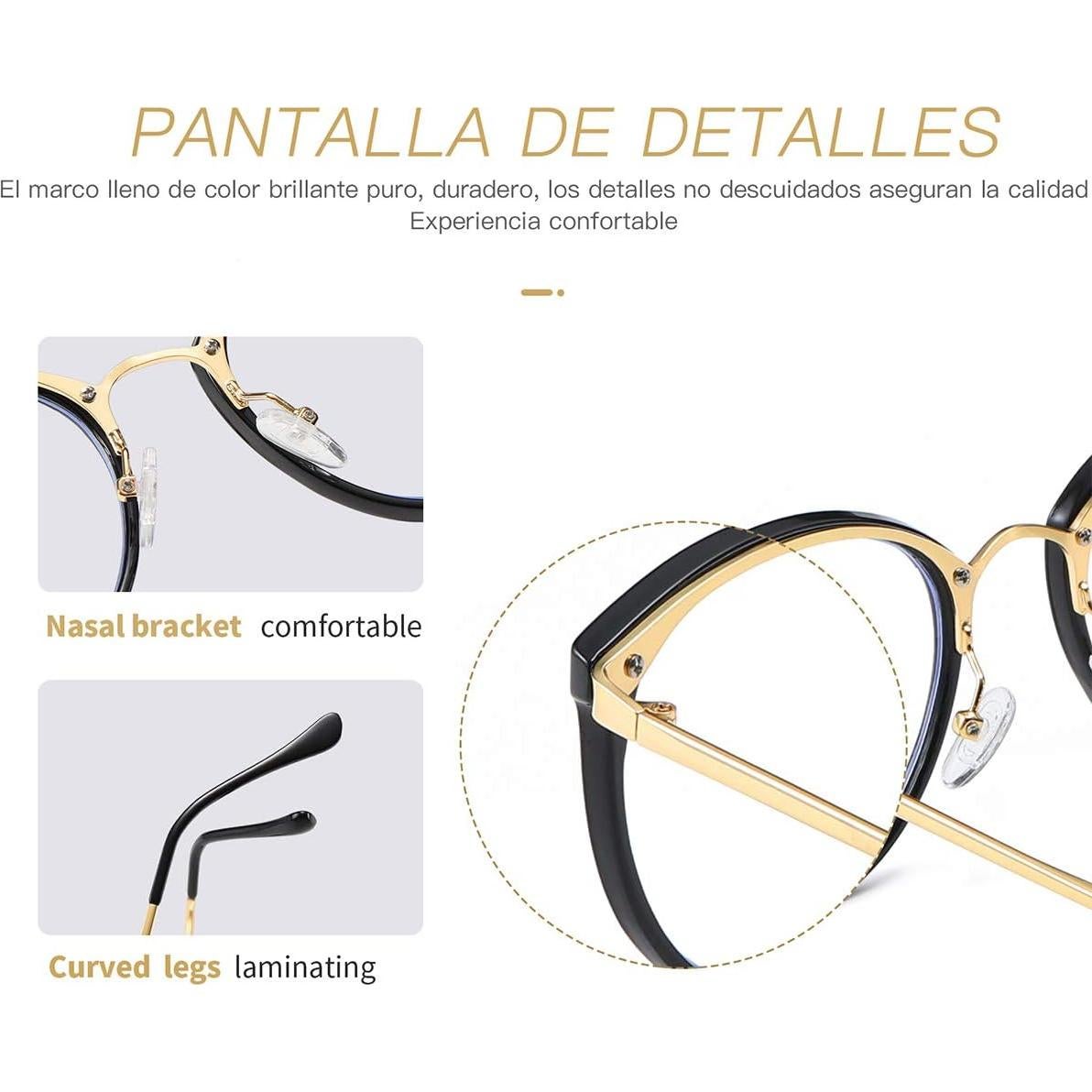 Gafas Bloqueadoras de Luz Azul HILBALM - 3 Colores