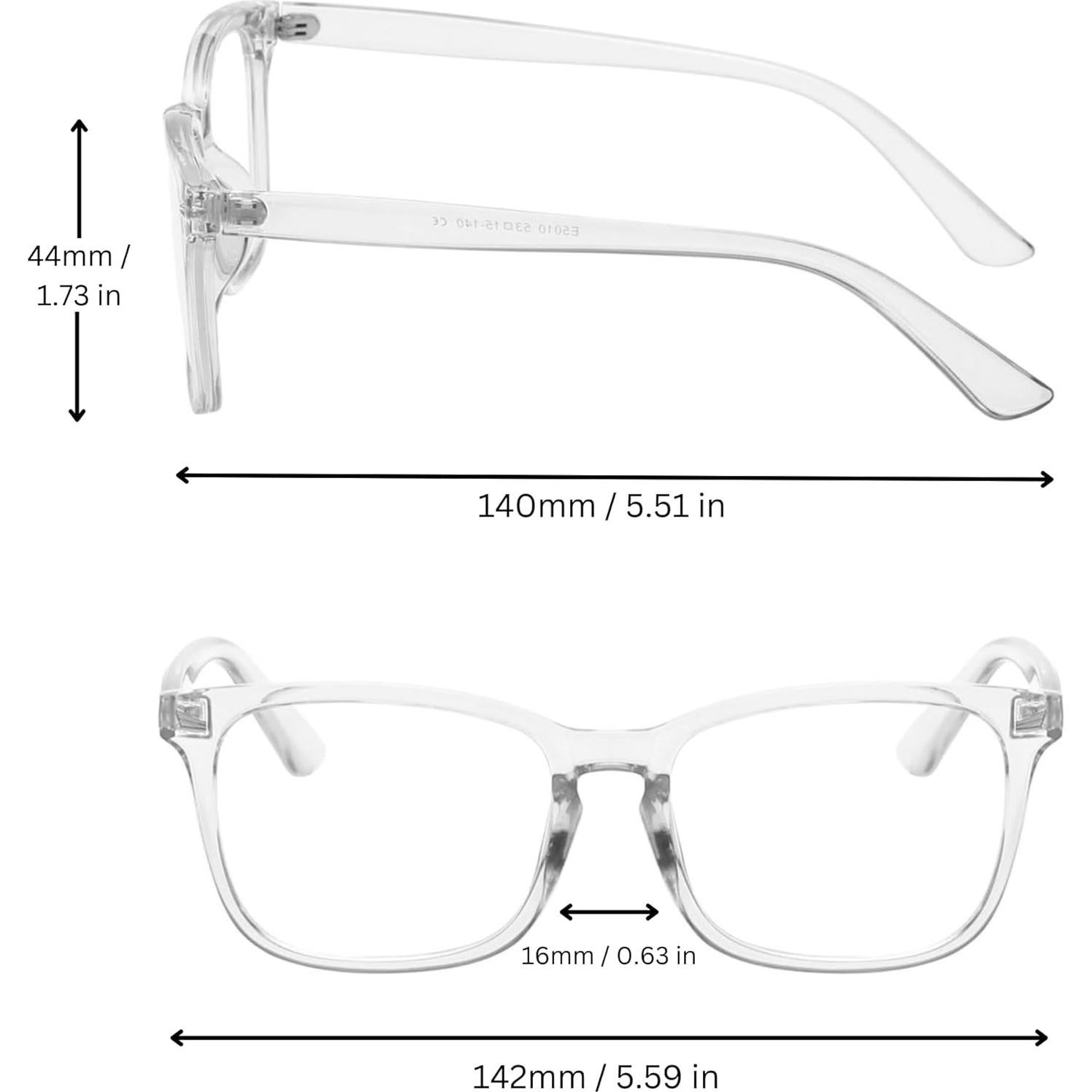 Gafas bloqueadoras de luz azul OWL, 2 unidades unisex