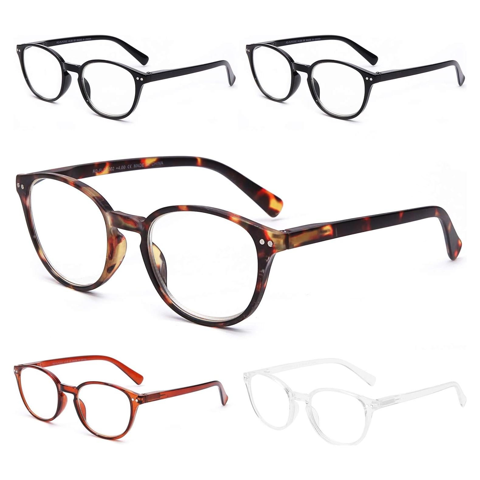 Gafas de lectura bloqueadoras de luz azul SKYWAY - Paquete de 5