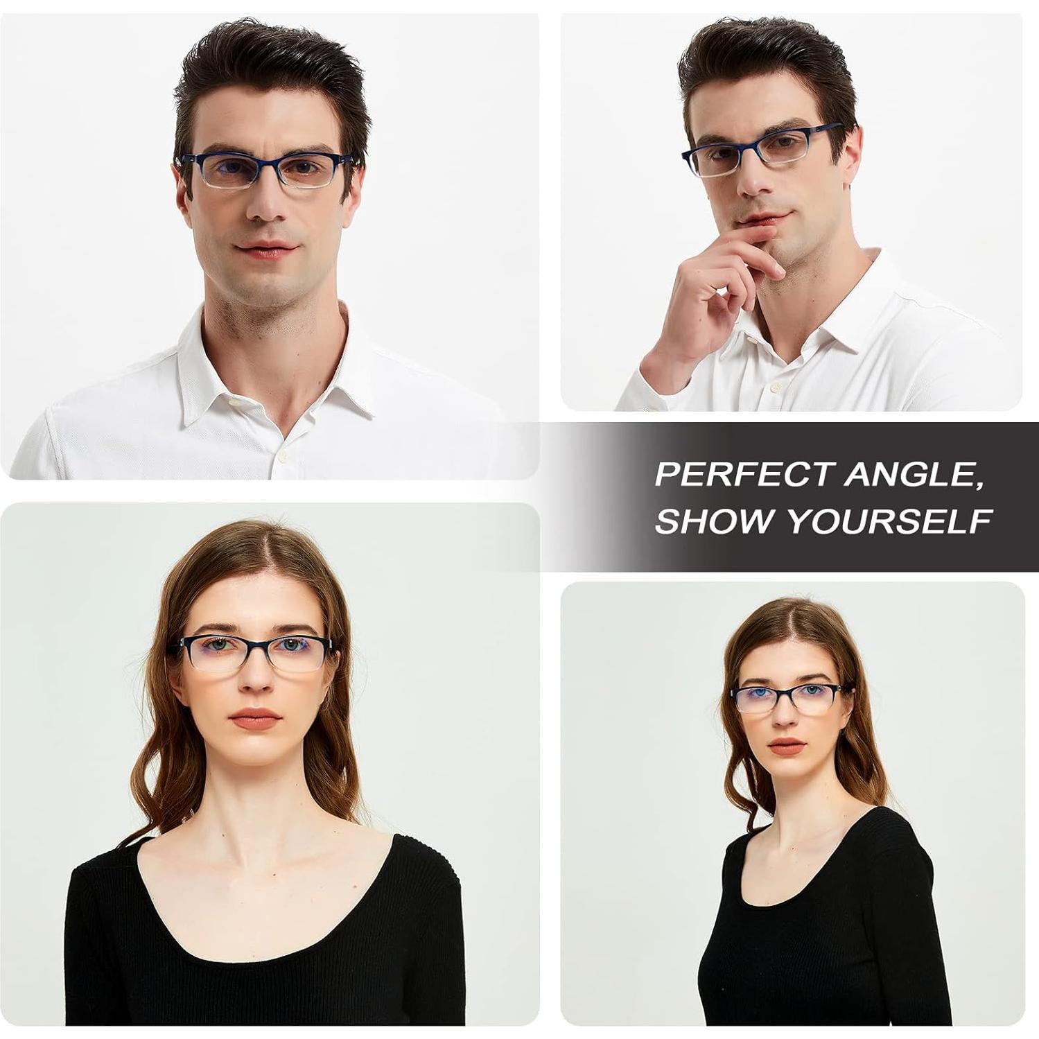 Gafas de Lectura EYEURL Unisex 2.25x Bloqueo Luz Azul