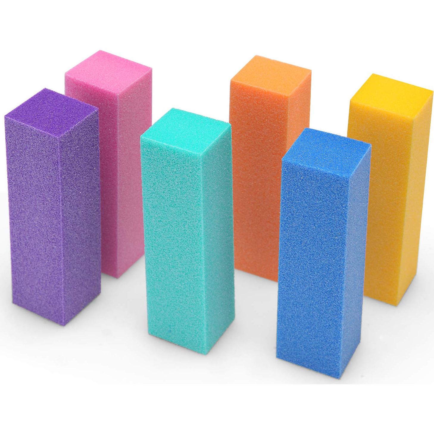 Paquete de 12 Bloques de Pulido de Uñas Senkary 4 Lados