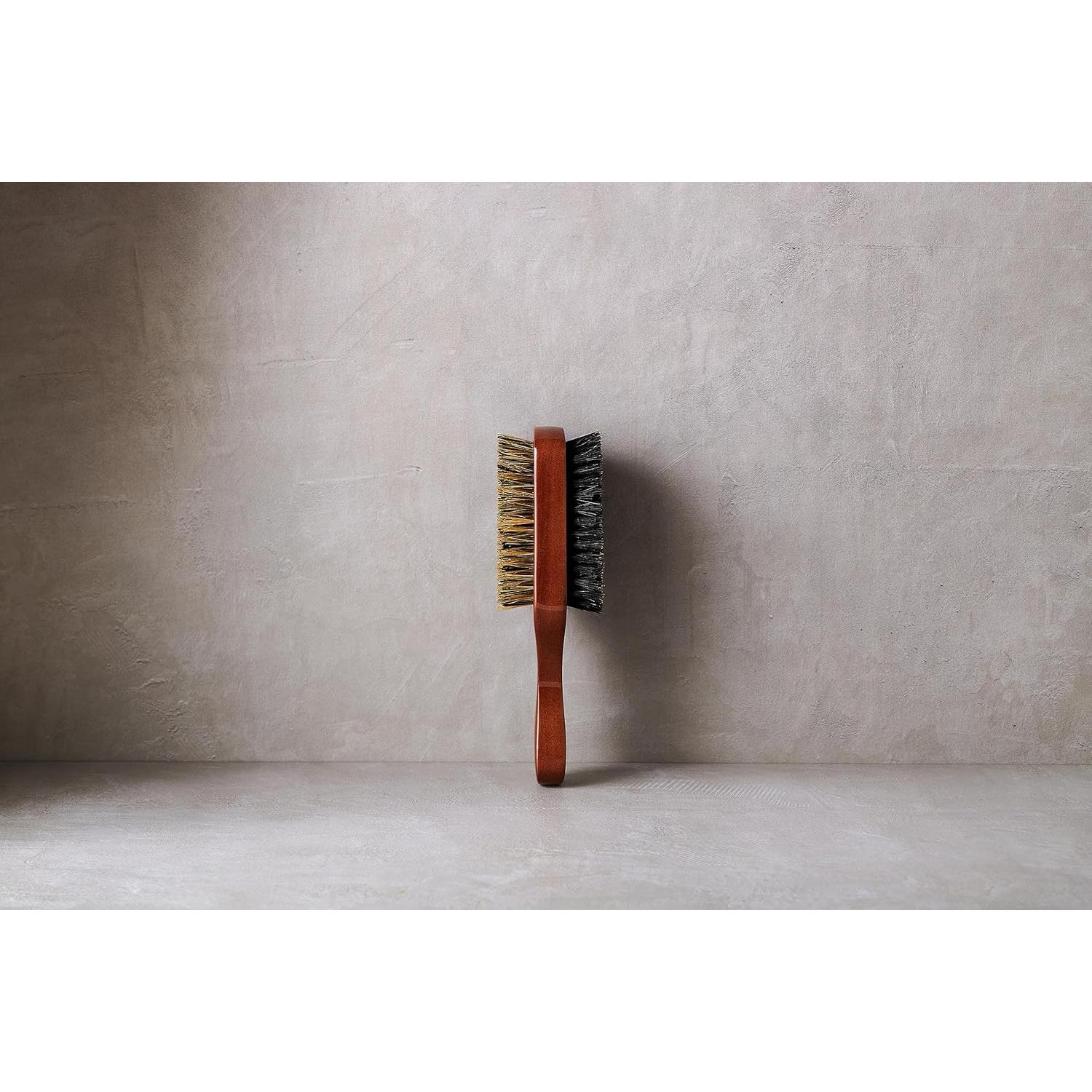 Cepillo Doble Cara Diane para Hombres - Cerda de Jabalí 100% - Suavizante y Desenredante