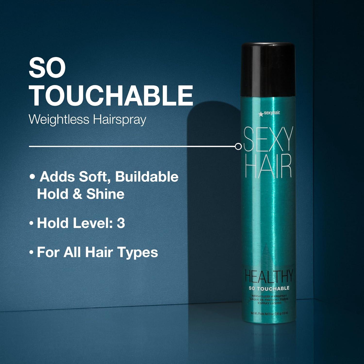Laca para el Cabello SexyHair Saludable 266 ml - Sujeción Ligera