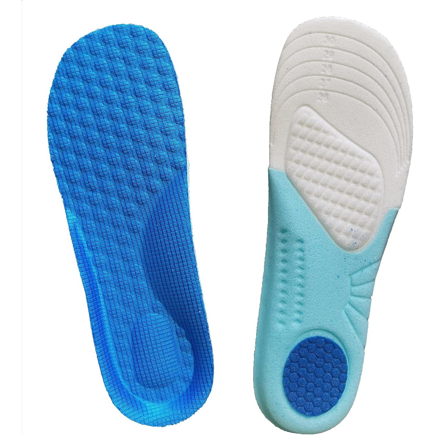 Plantillas Deportivas de Espuma Viscoelástica DLOSN 19cm Niños