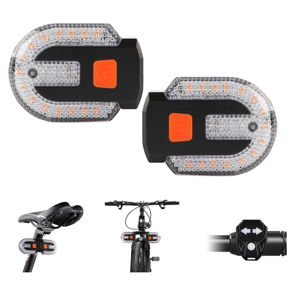 Luz Trasera de Bicicleta Teguangmei con Señal de Giro 5 Modos