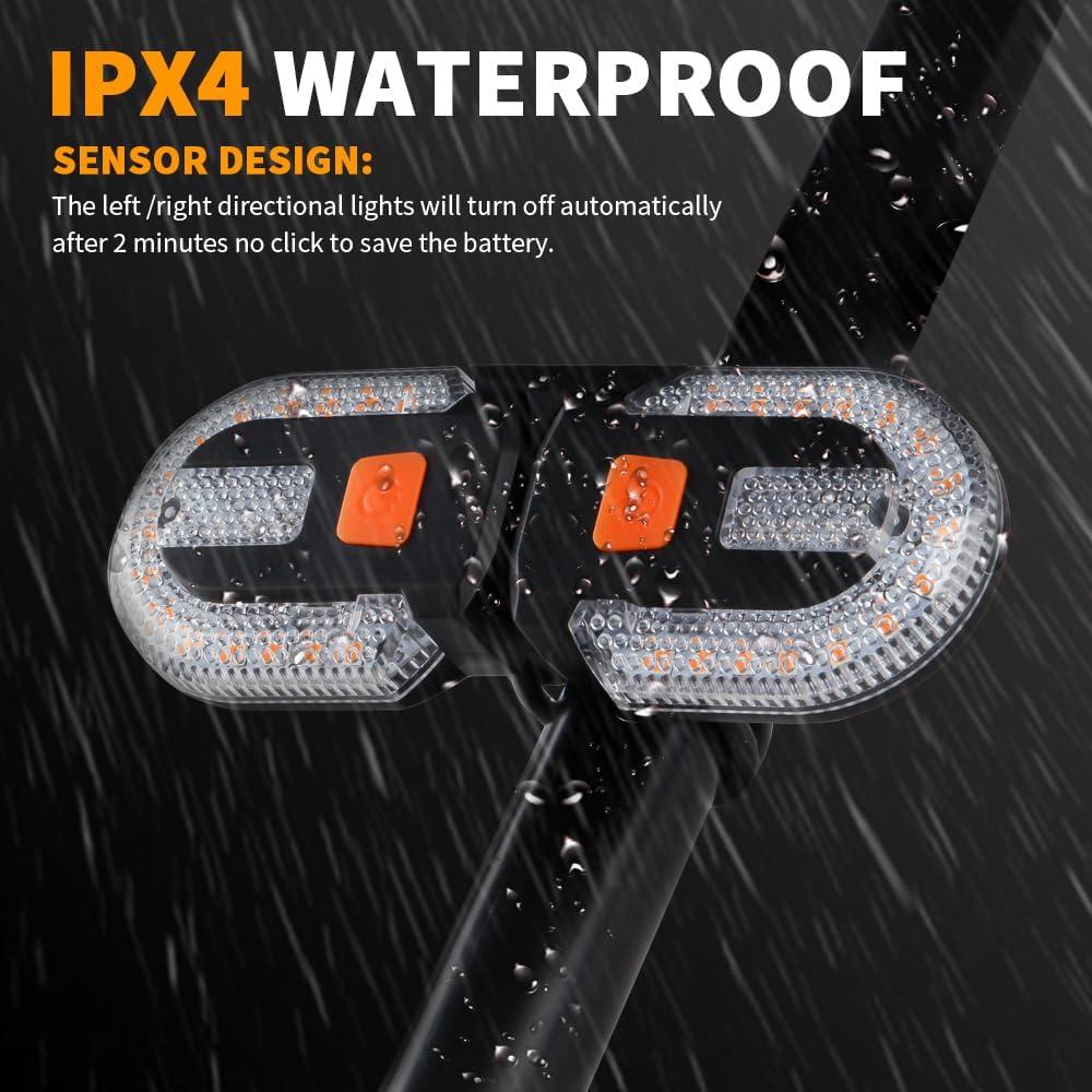 Luz Trasera de Bicicleta Teguangmei con Señal de Giro 5 Modos