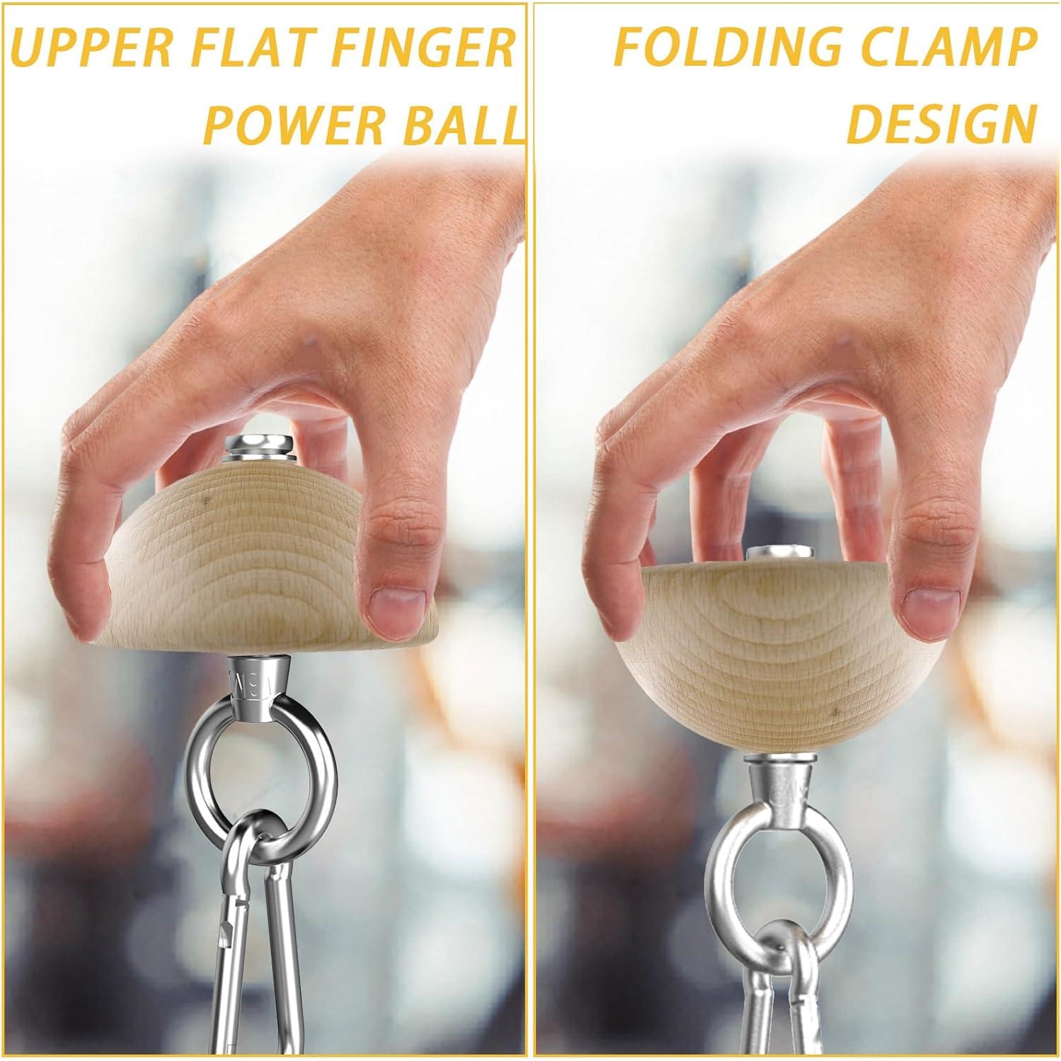 Bloque de Pinza de Madera de Haya Lights Mountain Grip - Entrenamiento de Fuerza