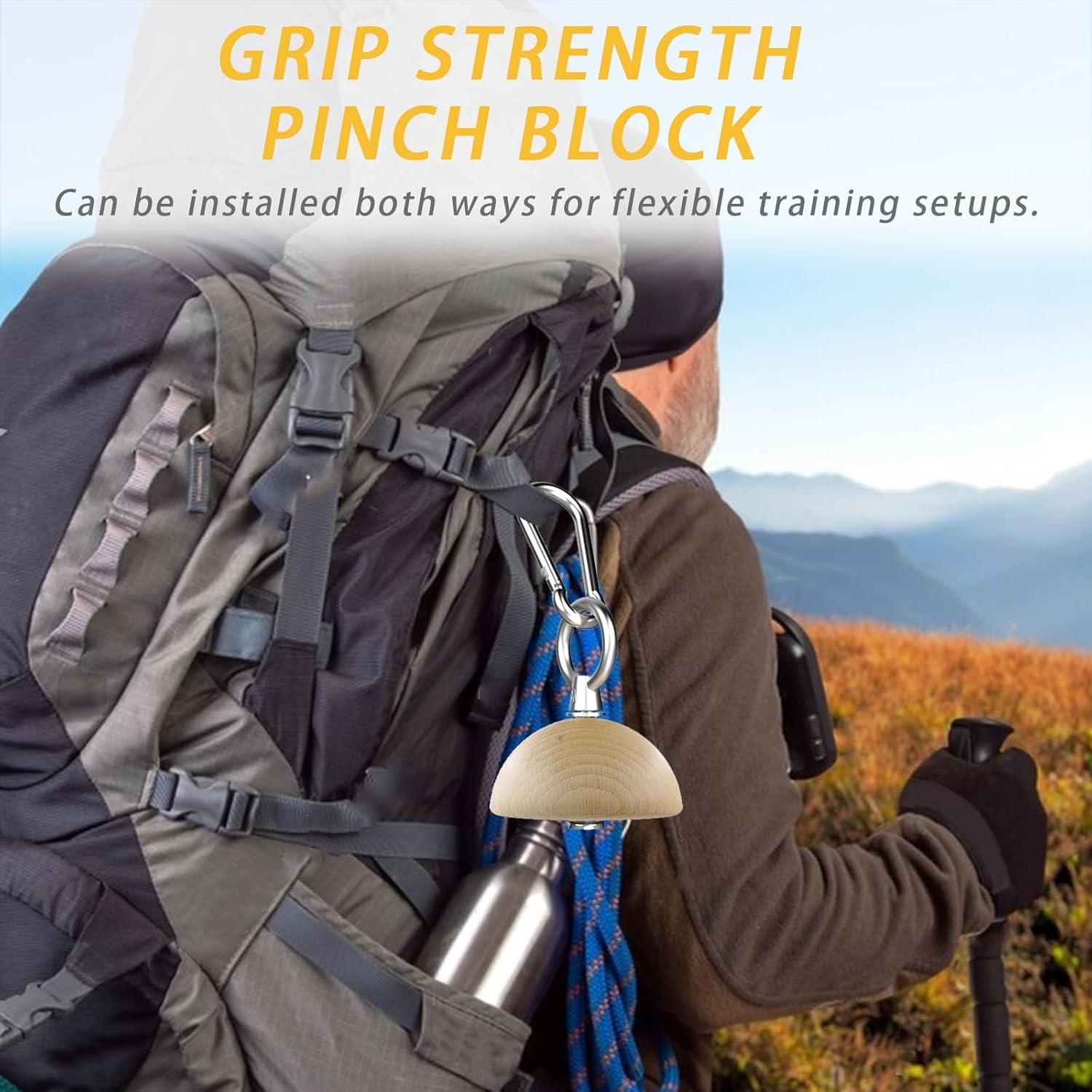 Bloque de Pinza de Madera de Haya Lights Mountain Grip - Entrenamiento de Fuerza