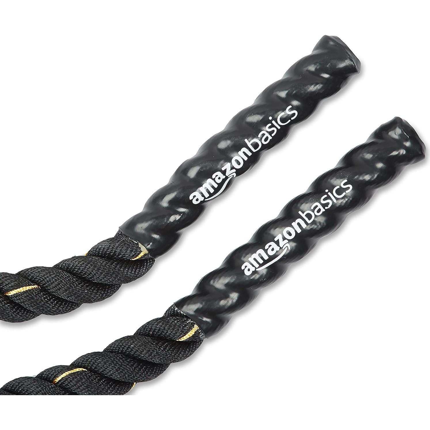 Cuerda de Batalla Amazon Basics 1.5" x 9.14m para Ejercicio