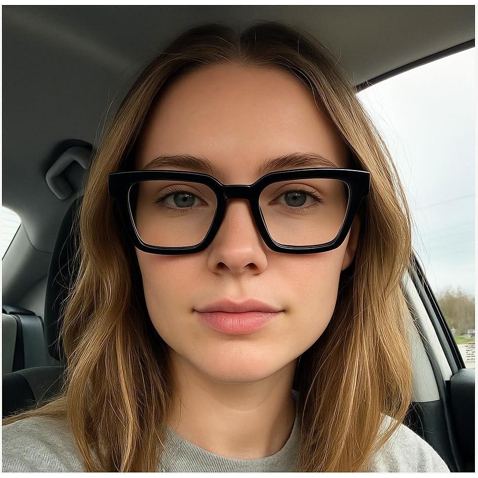 Gafas de Bloqueo de Luz Azul Cyxus 99% UV400 Marco Rectangular