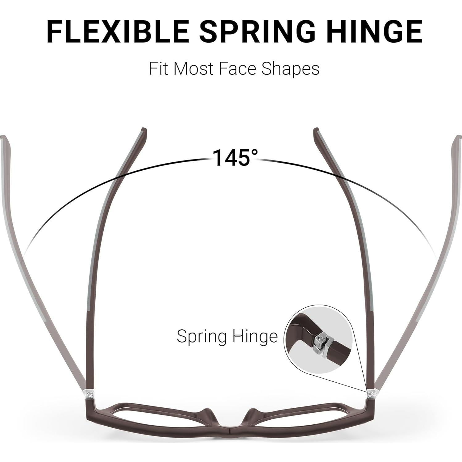 Gafas bloqueadoras de luz azul JM fotocromáticas para adultos