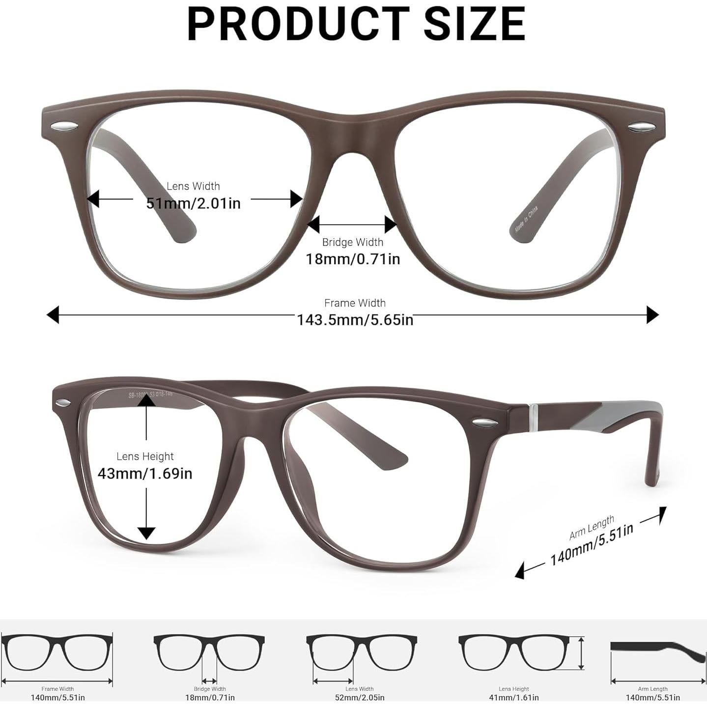 Gafas bloqueadoras de luz azul JM fotocromáticas para adultos