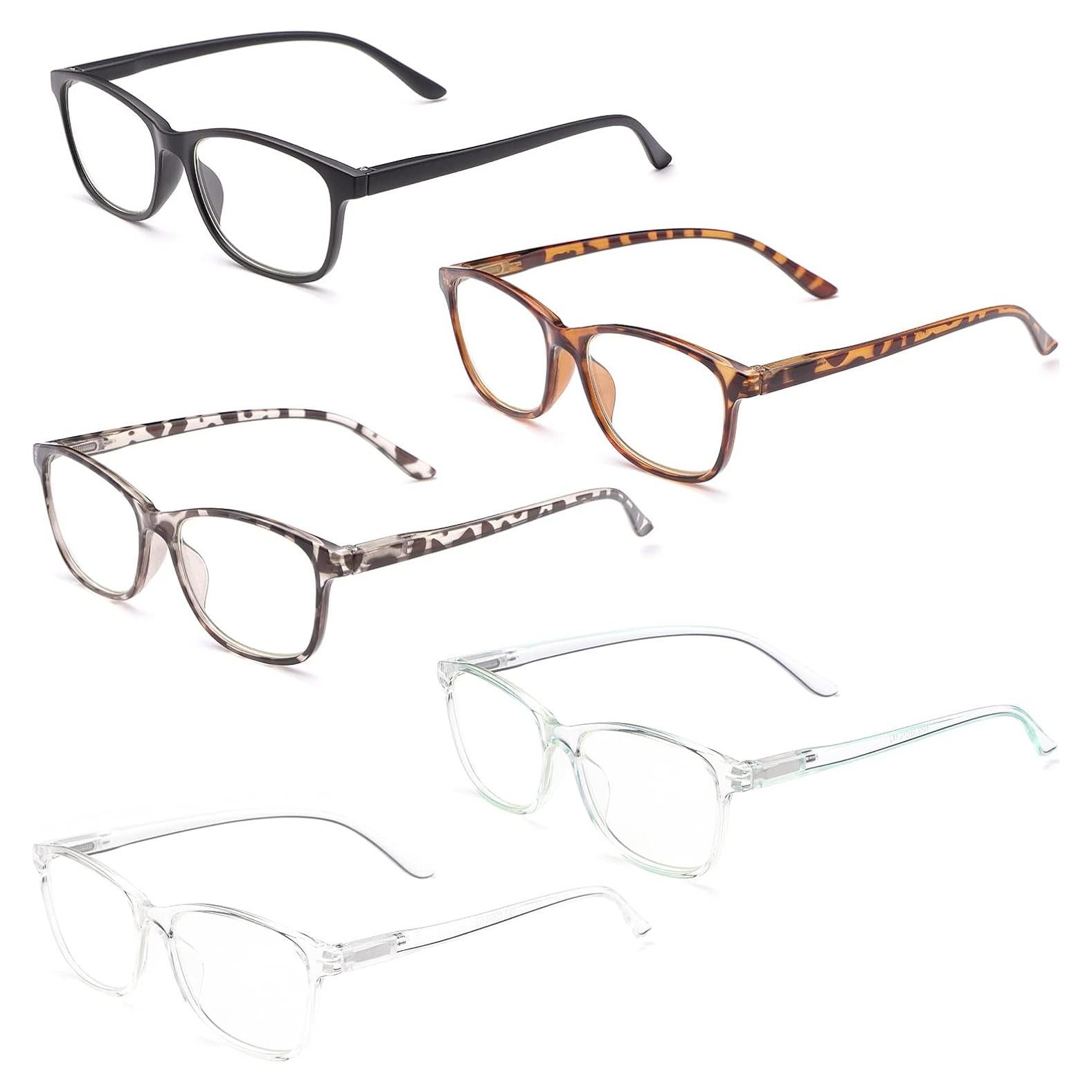 Gafas de Lectura Antirreflejo LJIMI - Paquete de 5 Unidades