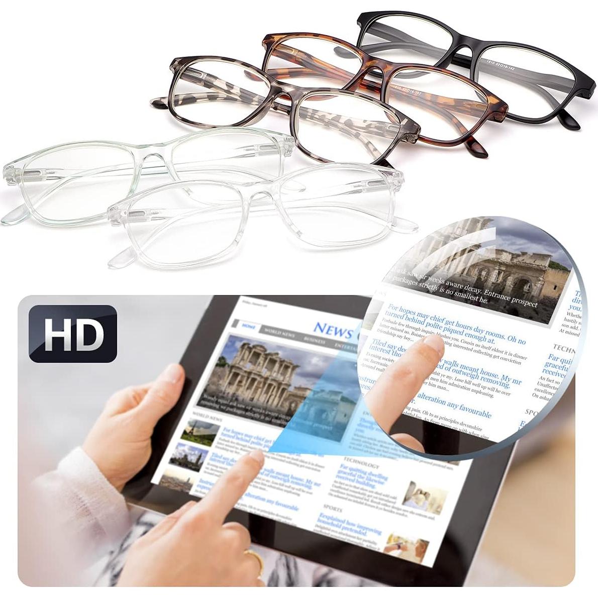 Gafas de Lectura Antirreflejo LJIMI - Paquete de 5 Unidades