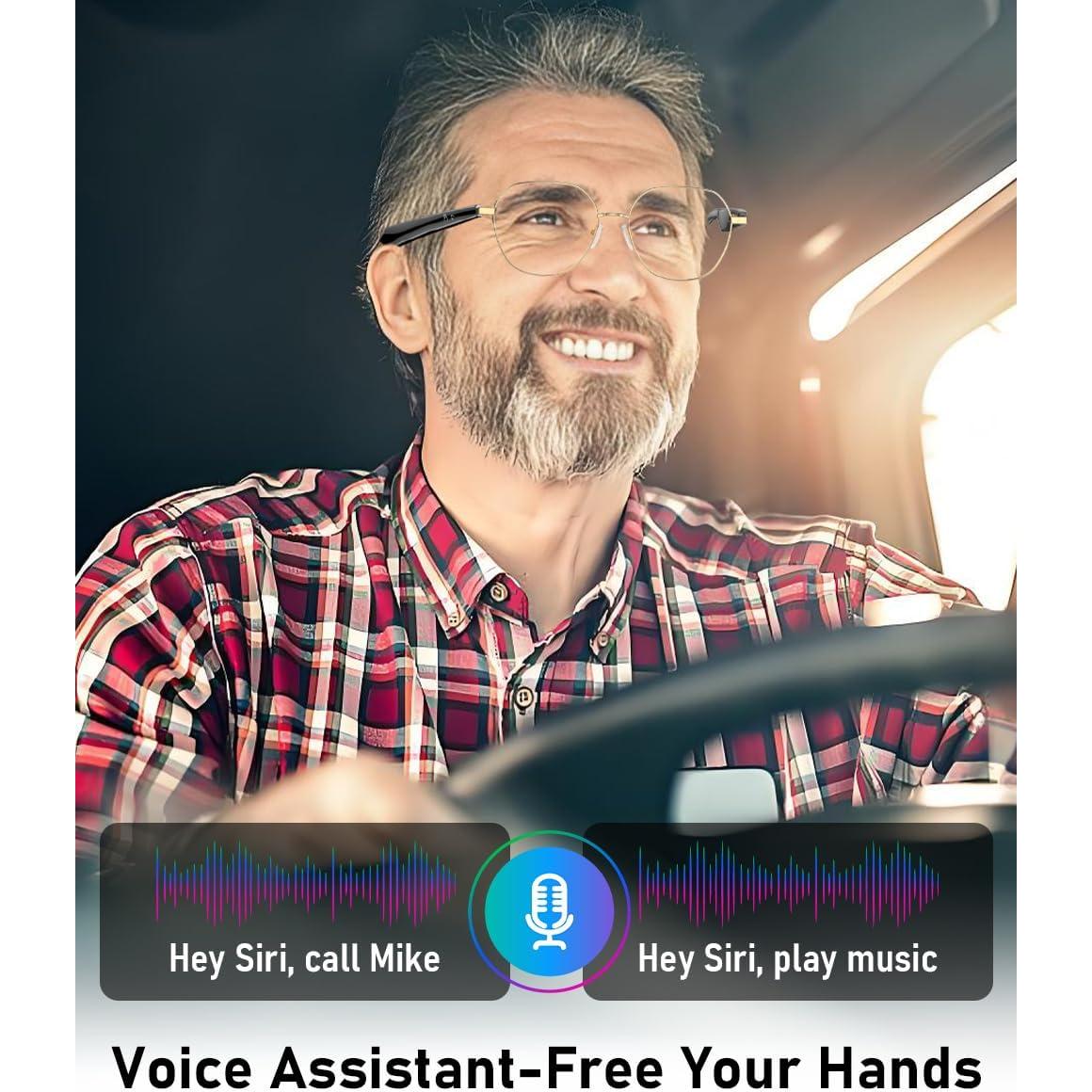 Gafas Inteligentes Bluetooth IEOTT con Traducción 163 Idiomas