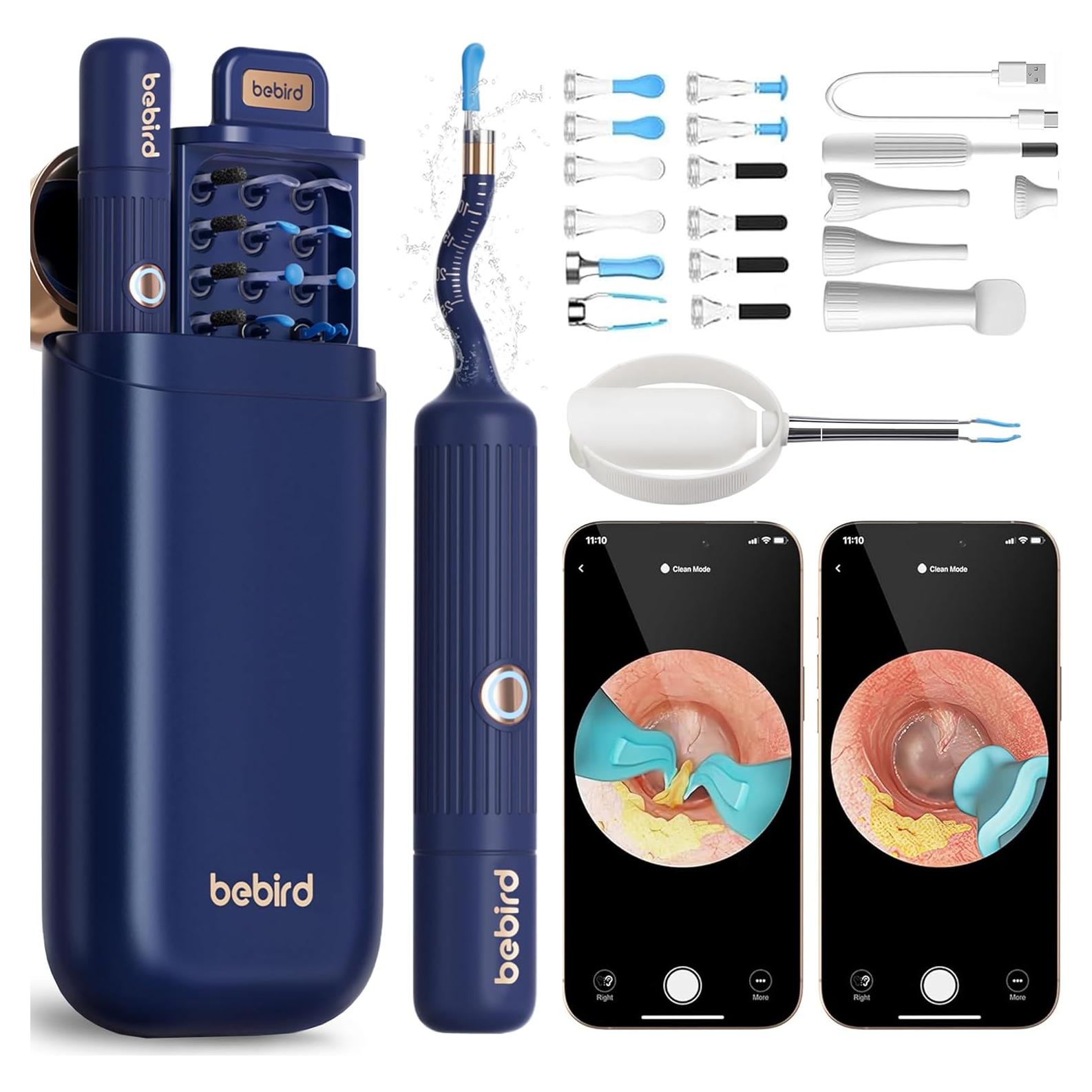 Limpiador de Oídos Earsight Plus I35R con Cámara HD y 12 Puntas